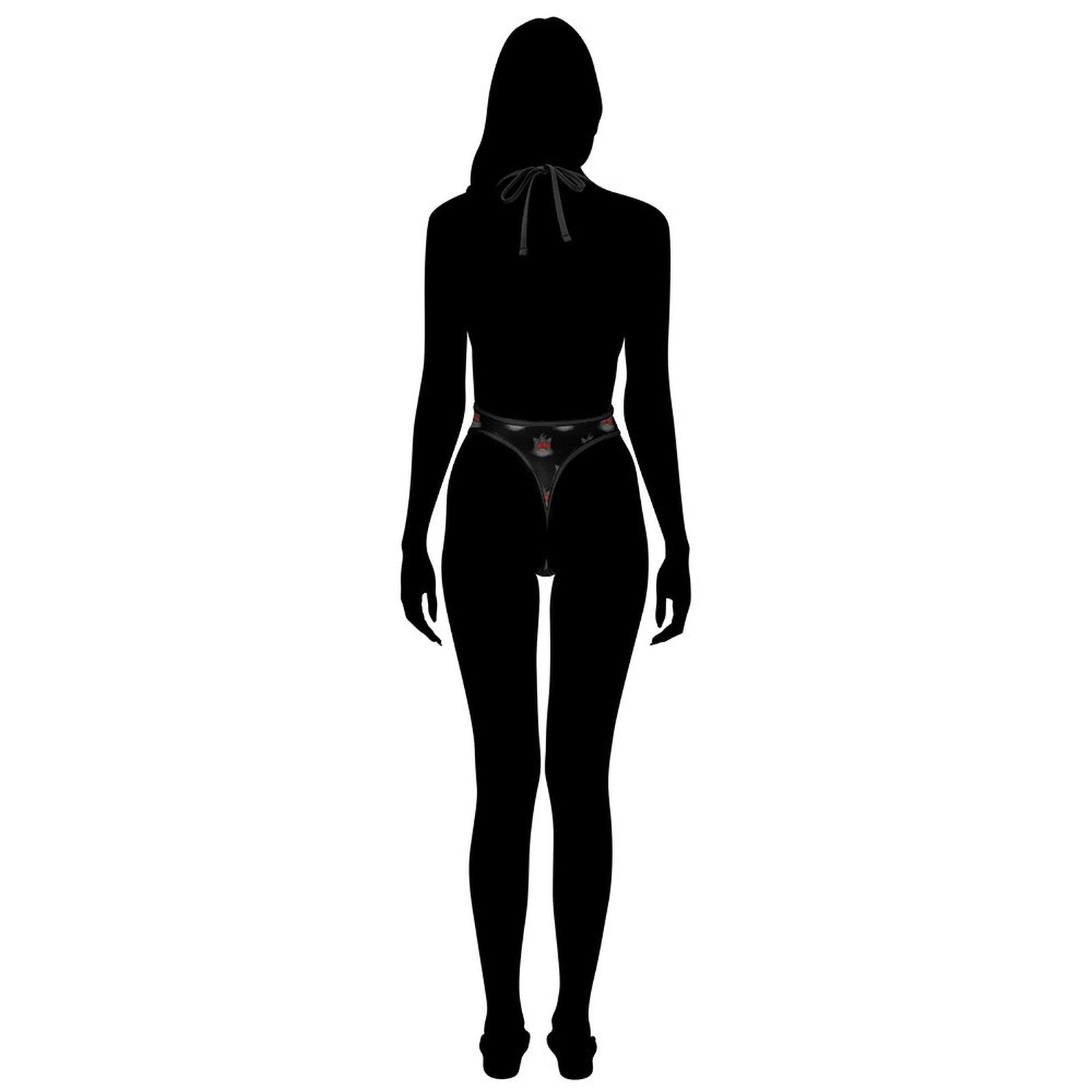 Gato GSC Heart Eyes GSC  One Piece Women Lingerie Bodysuit Deep V Teddy