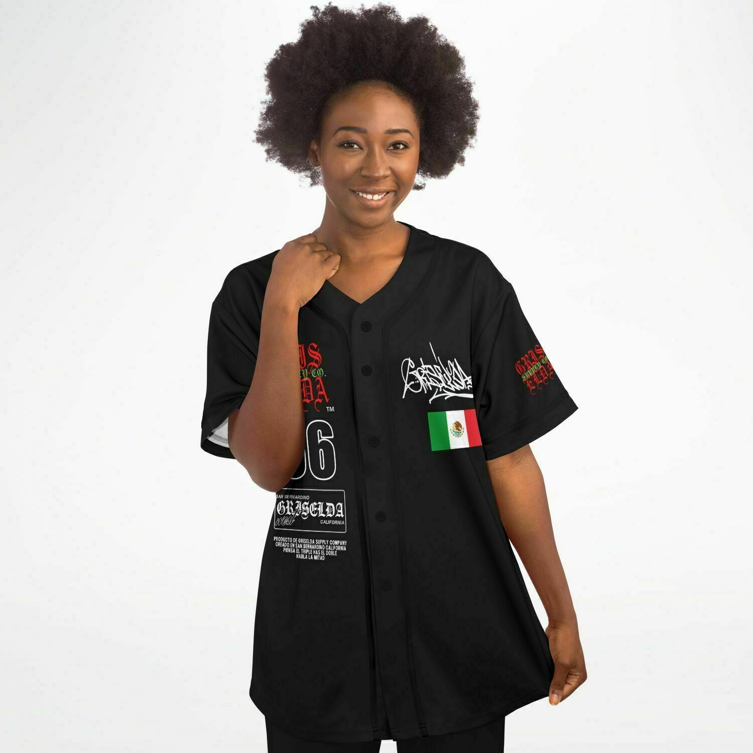 Jersey de béisbol Premium estilo mano GSC con logo clásico