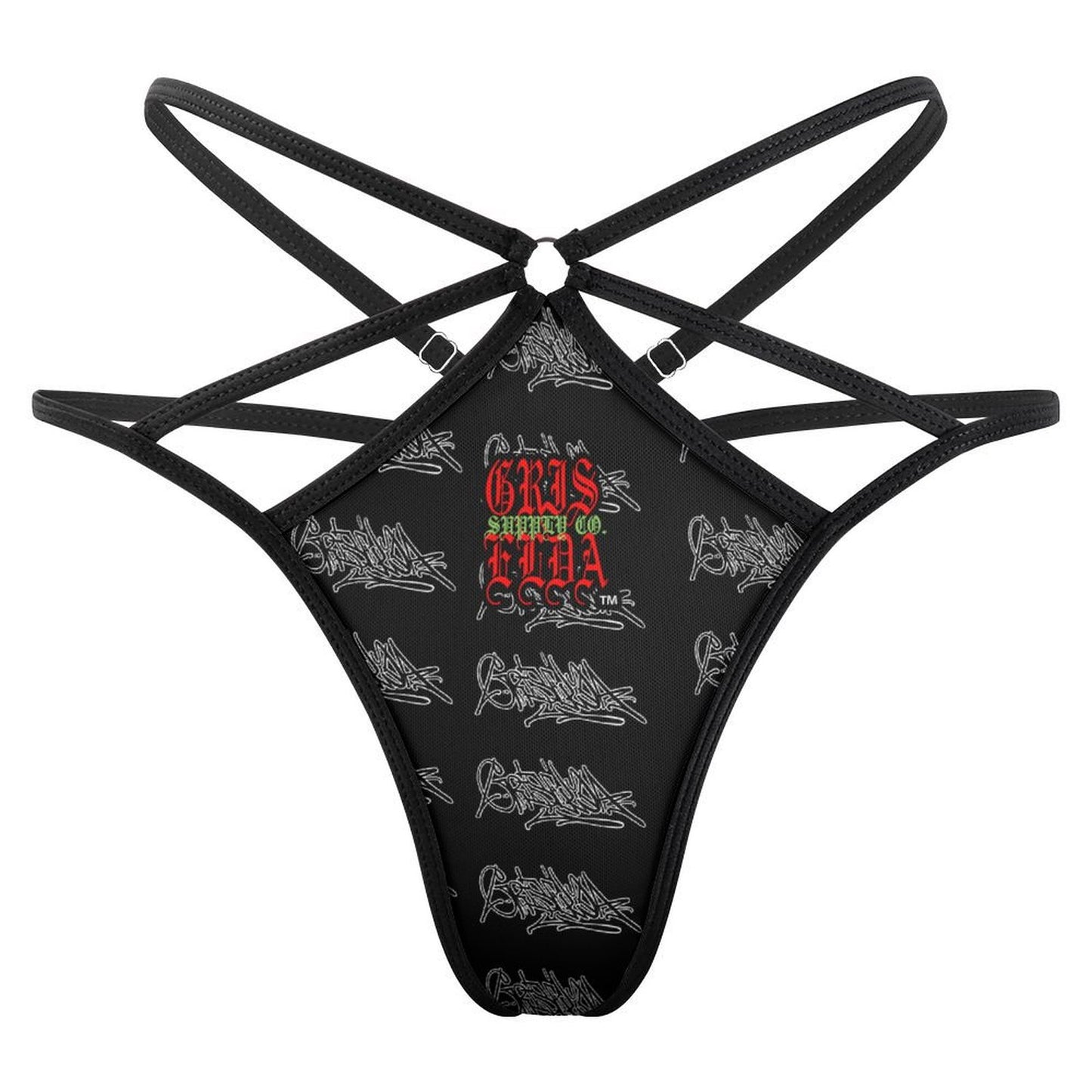 Griselda Tag Handstyle GSC B Women's G String Thong