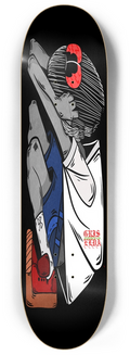 Masked Gris GSC SKATEBOARD DECK