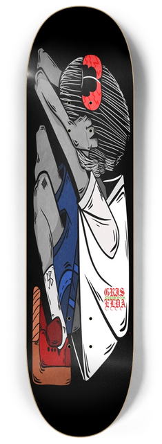 Masked Gris GSC SKATEBOARD DECK