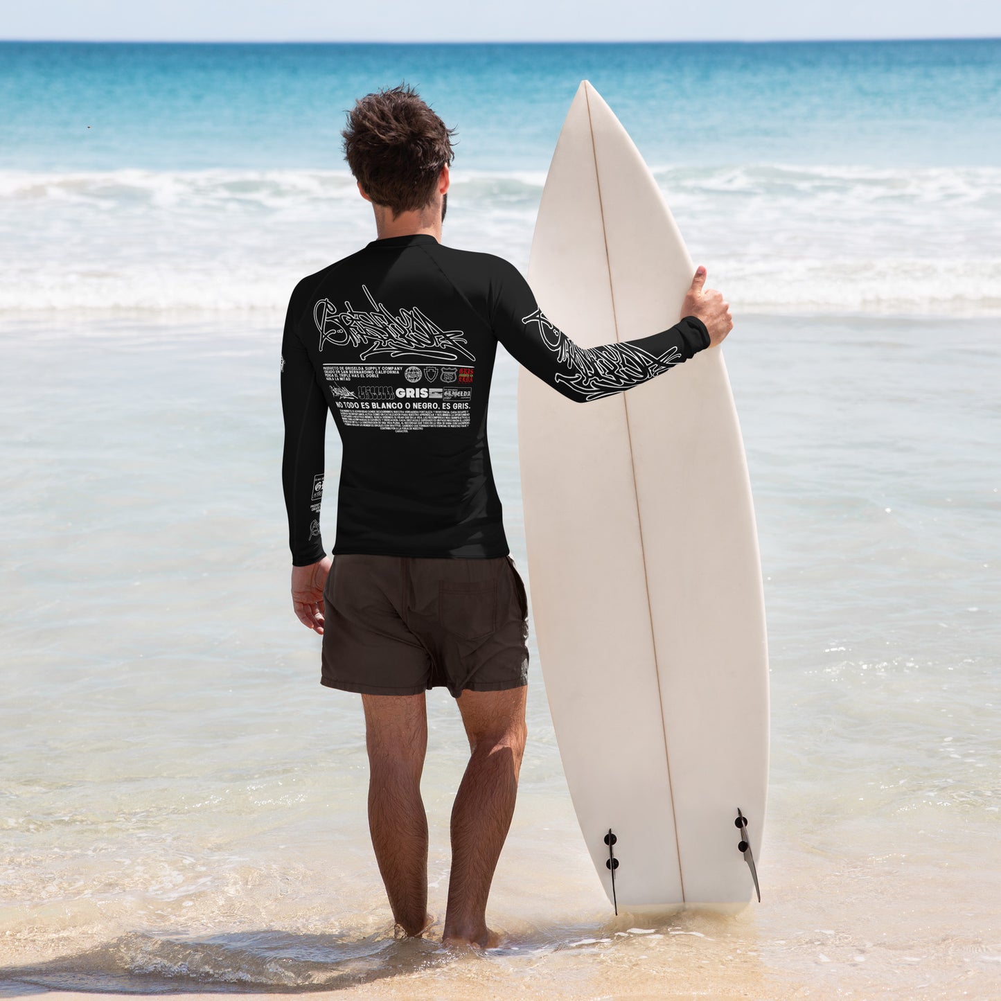 Classic Logo GSC Hand-style B Premium Men's Rash Guard