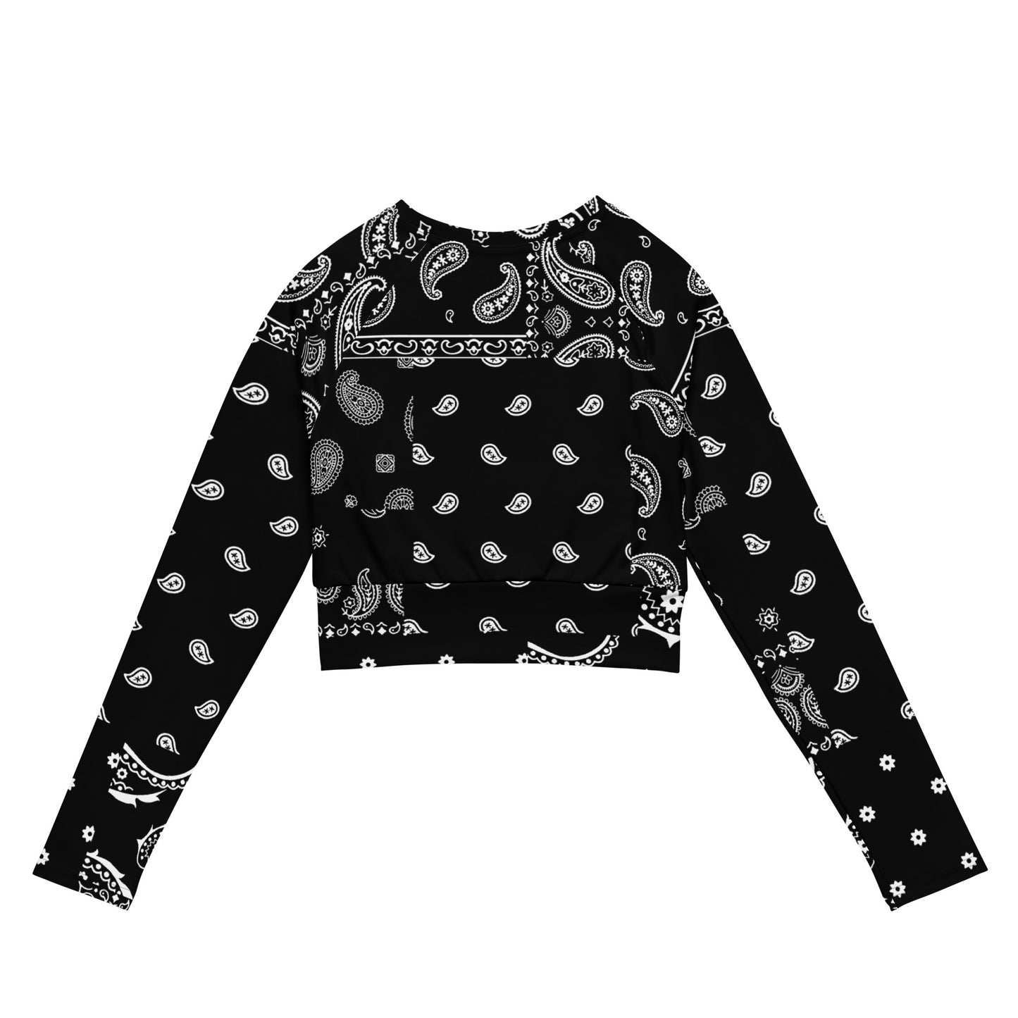 La Bandana GSC long-sleeve crop top