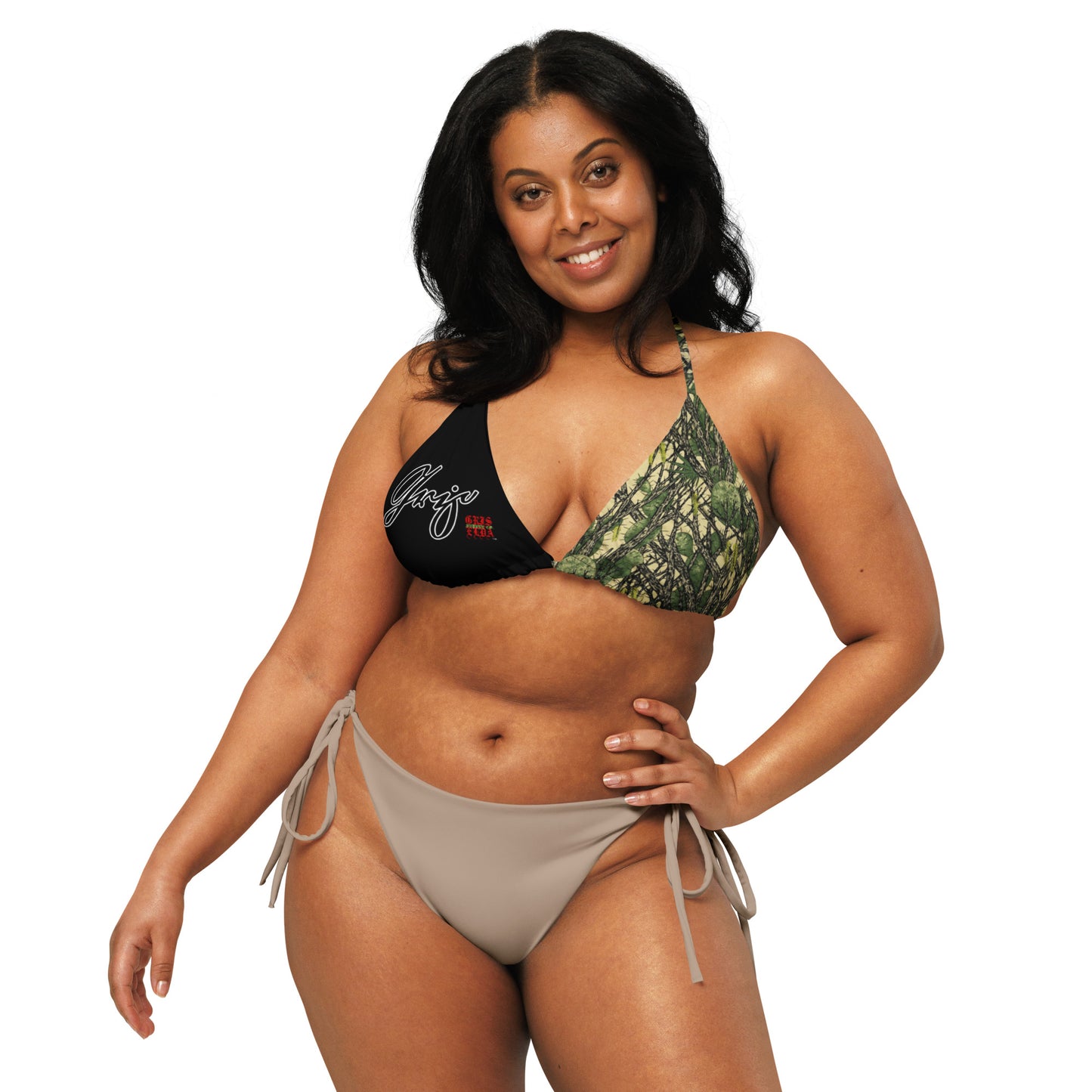 GSC Cactus Camouflage GSC B premium string bikini top