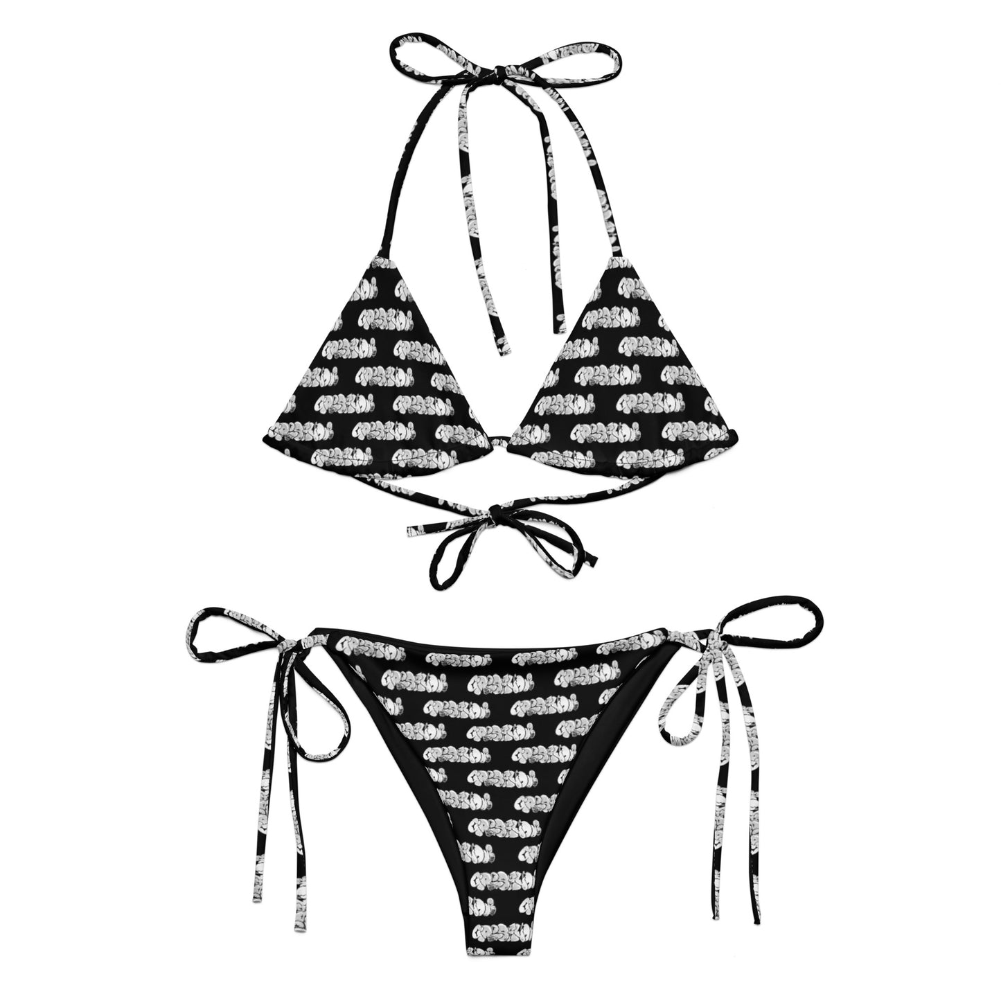 Griselda Graffiti Tag GSC B Premium string bikini