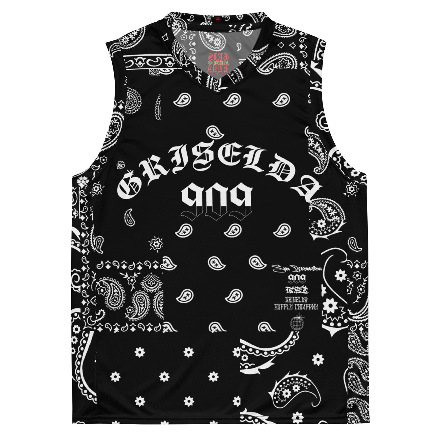 Bandana 909 GSC unisex basketball jersey