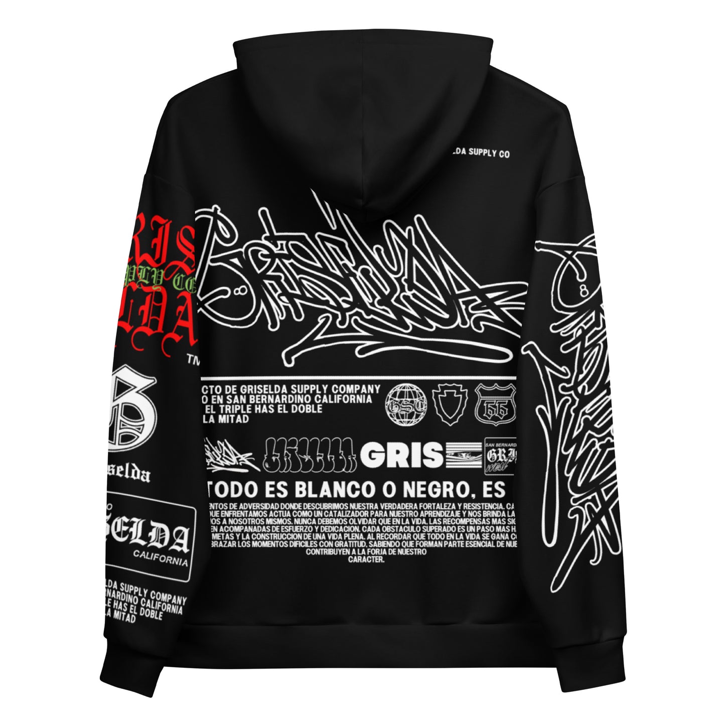 Es Gris. Classic Logo GSC Hand-style II Premium Unisex Hoodie