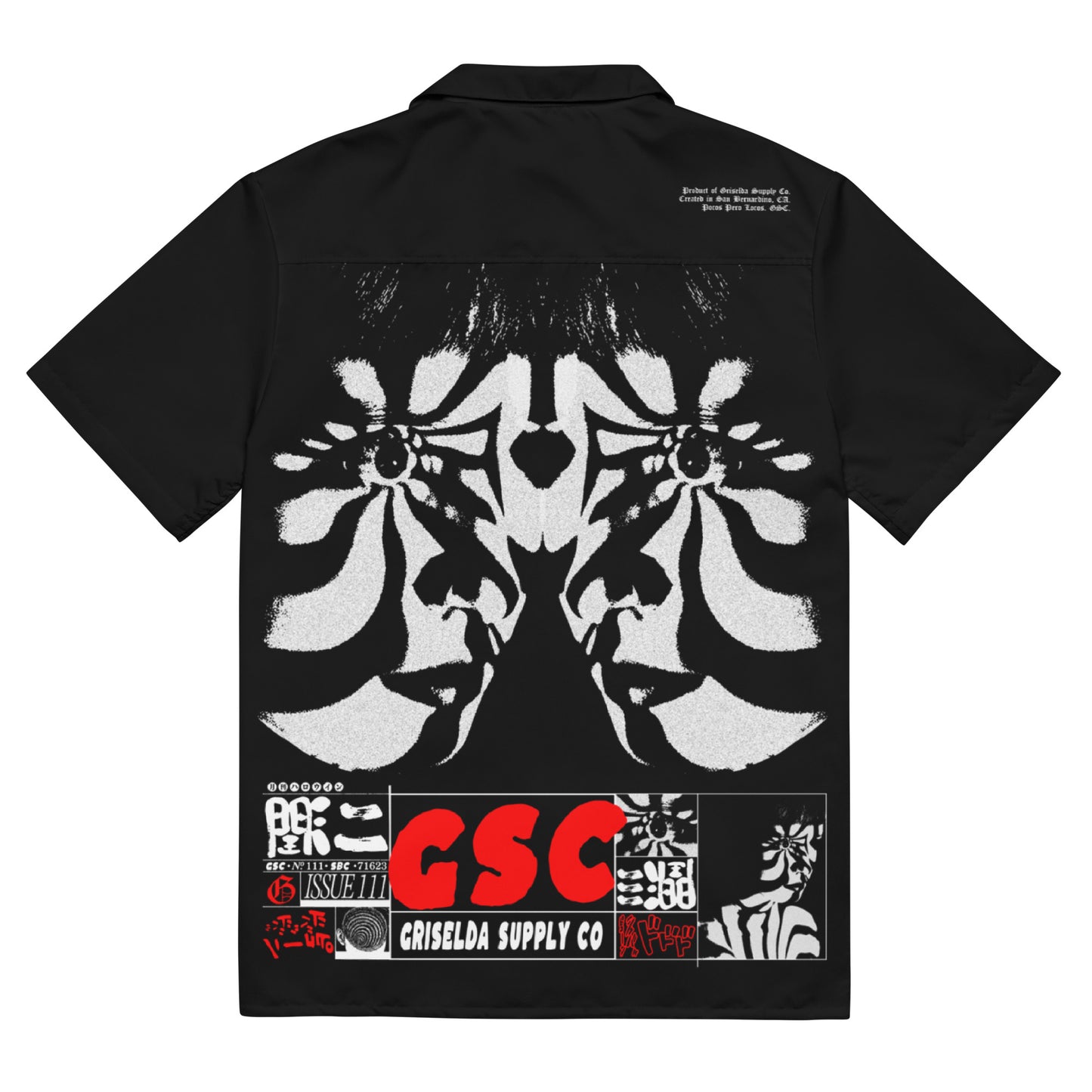 Horror Manga Issue 111 GSC B Unisex button shirt