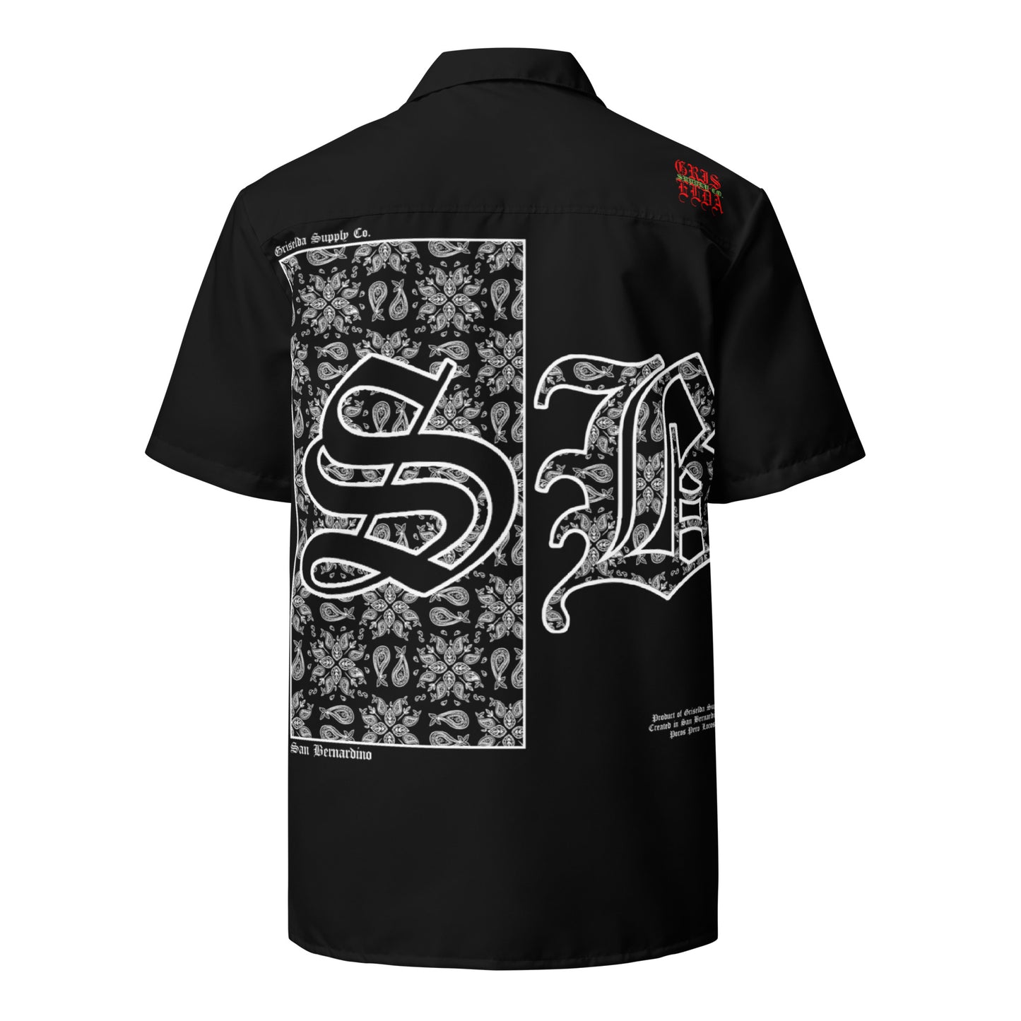 Paisley SB GSC B Unisex button shirt