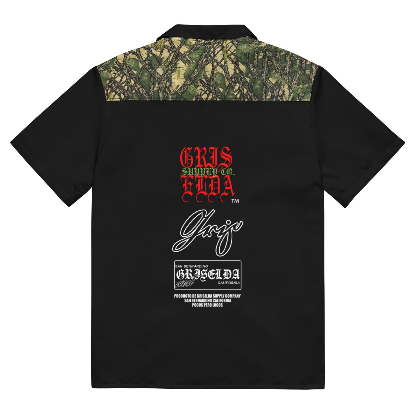 GSC X MEX Cactus Camouflage GSC B Unisex button shirt