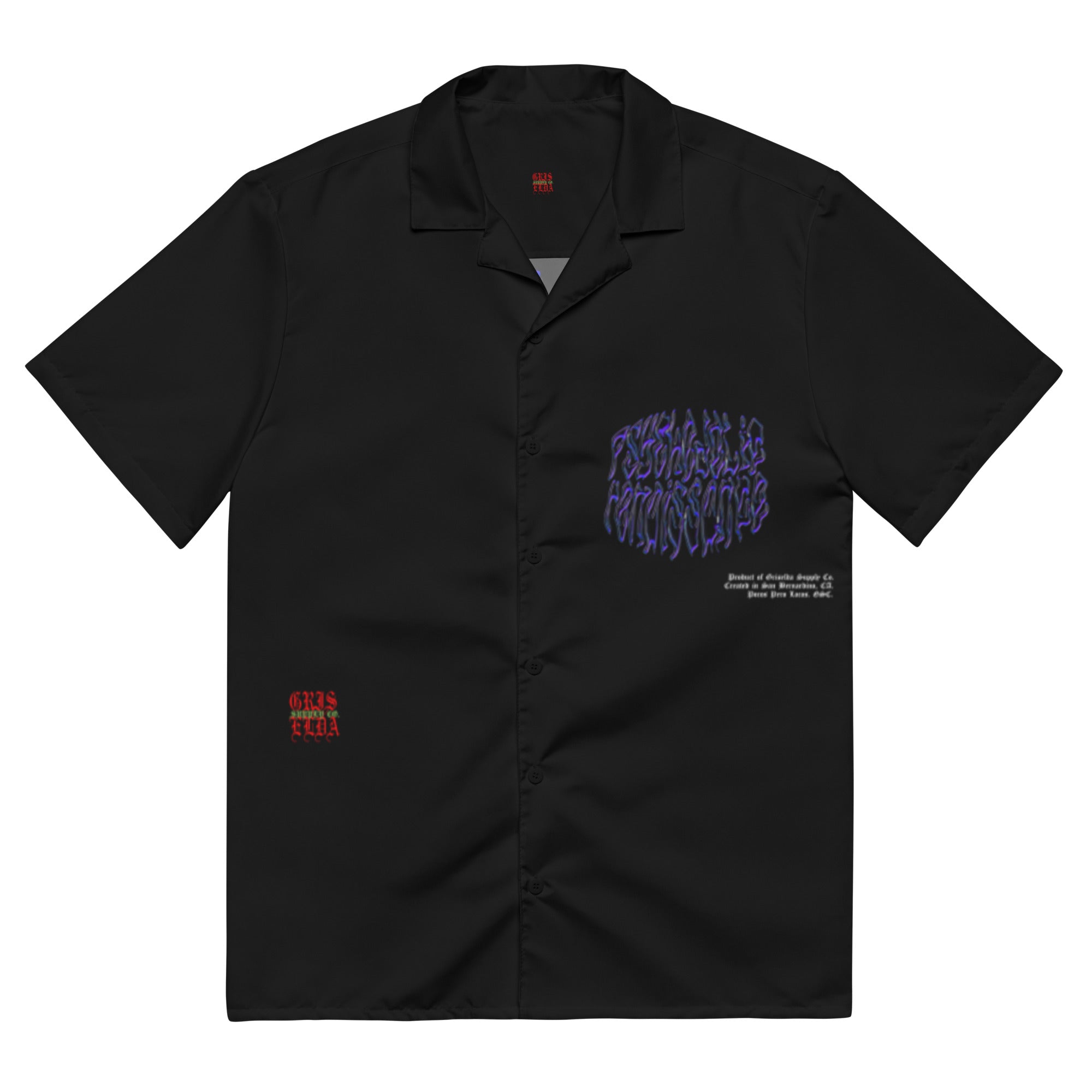 Psychedelic Renaissance Purple GSC B Unisex button shirt