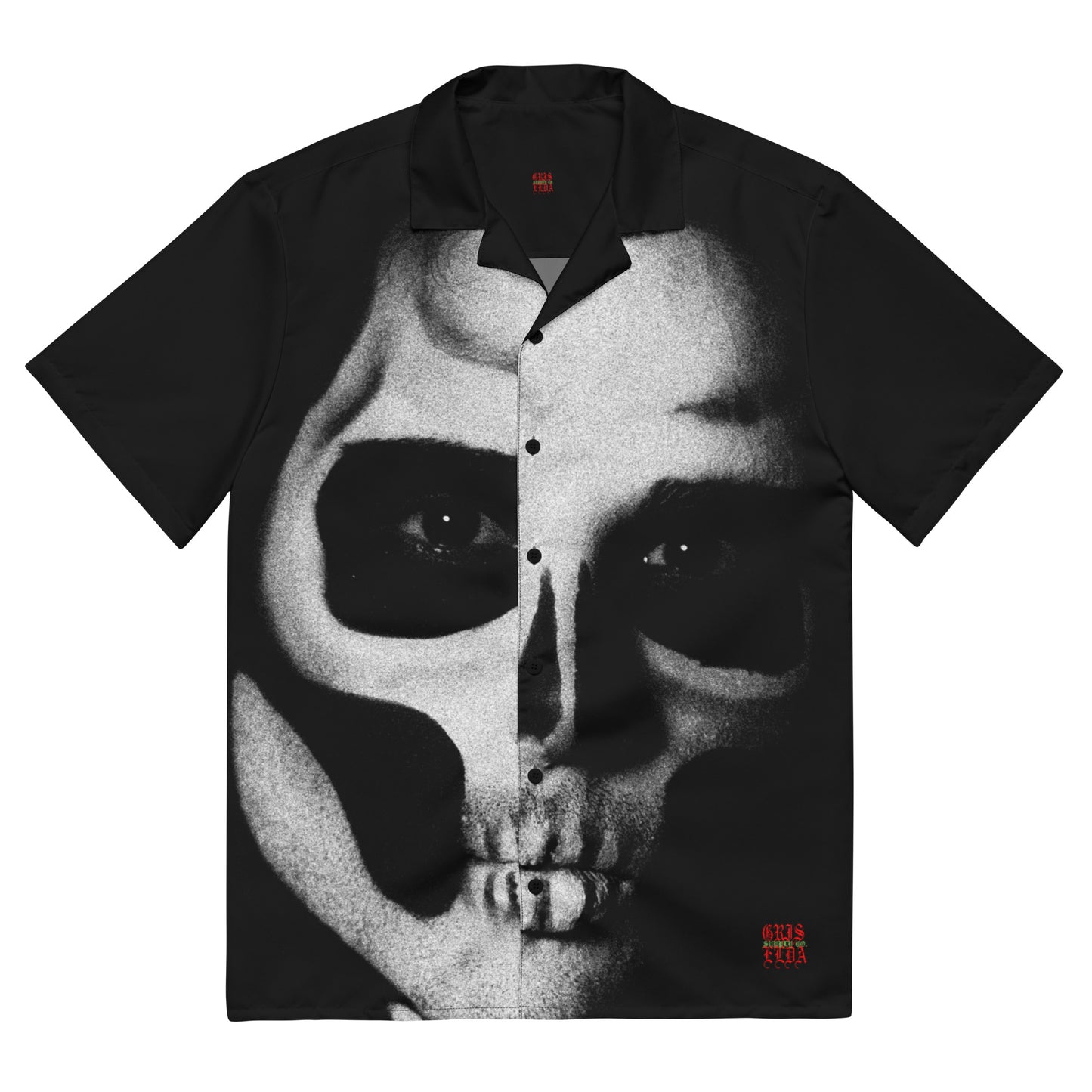 Self Portrait Día de los Muertos GSC B Unisex button shirt