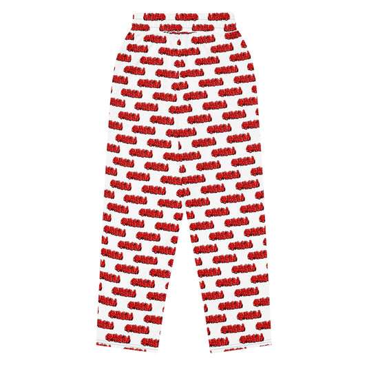 Griselda Graffiti Tag Red W 9.08 GSC Wide-leg joggers