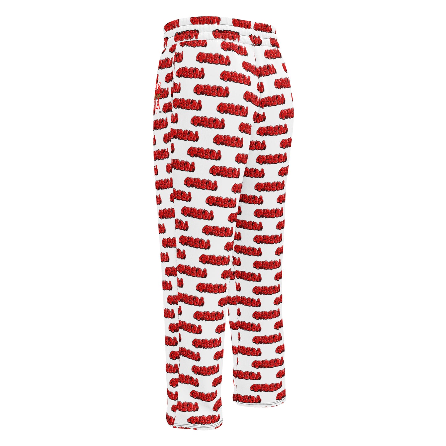 Griselda Graffiti Tag Red W 9.08 GSC Wide-leg joggers