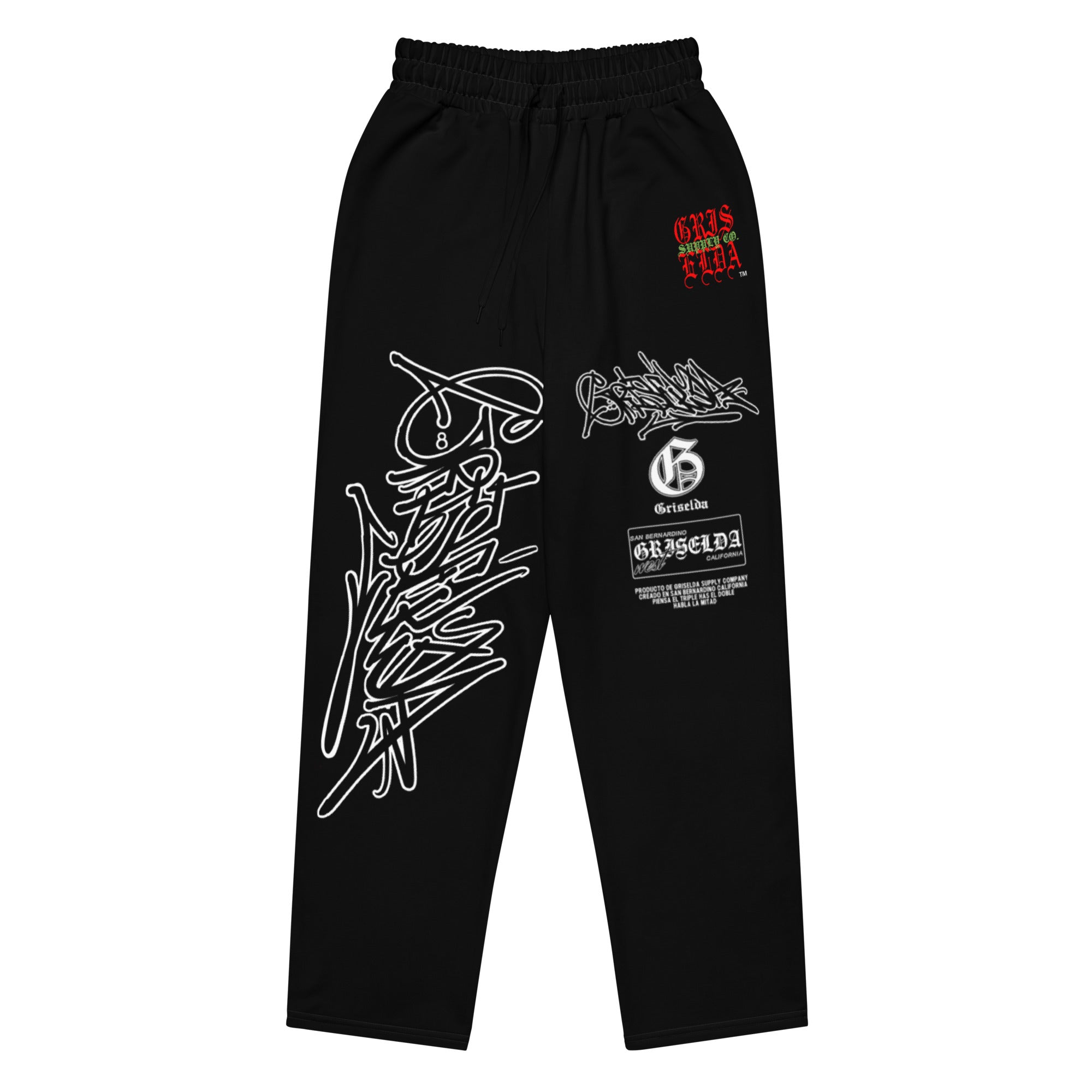 Classic Logo GSC Hand-style B 9.08 oz Wide-leg pants