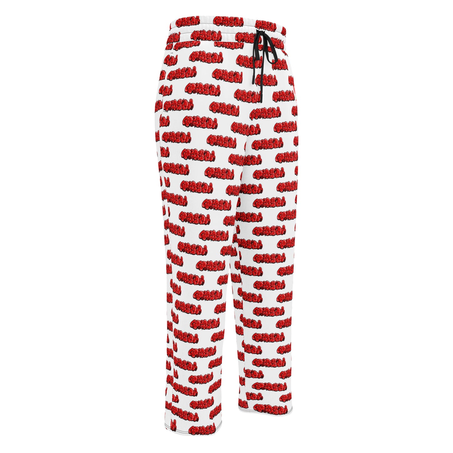 Griselda Graffiti Tag Red W 9.08 GSC Wide-leg joggers