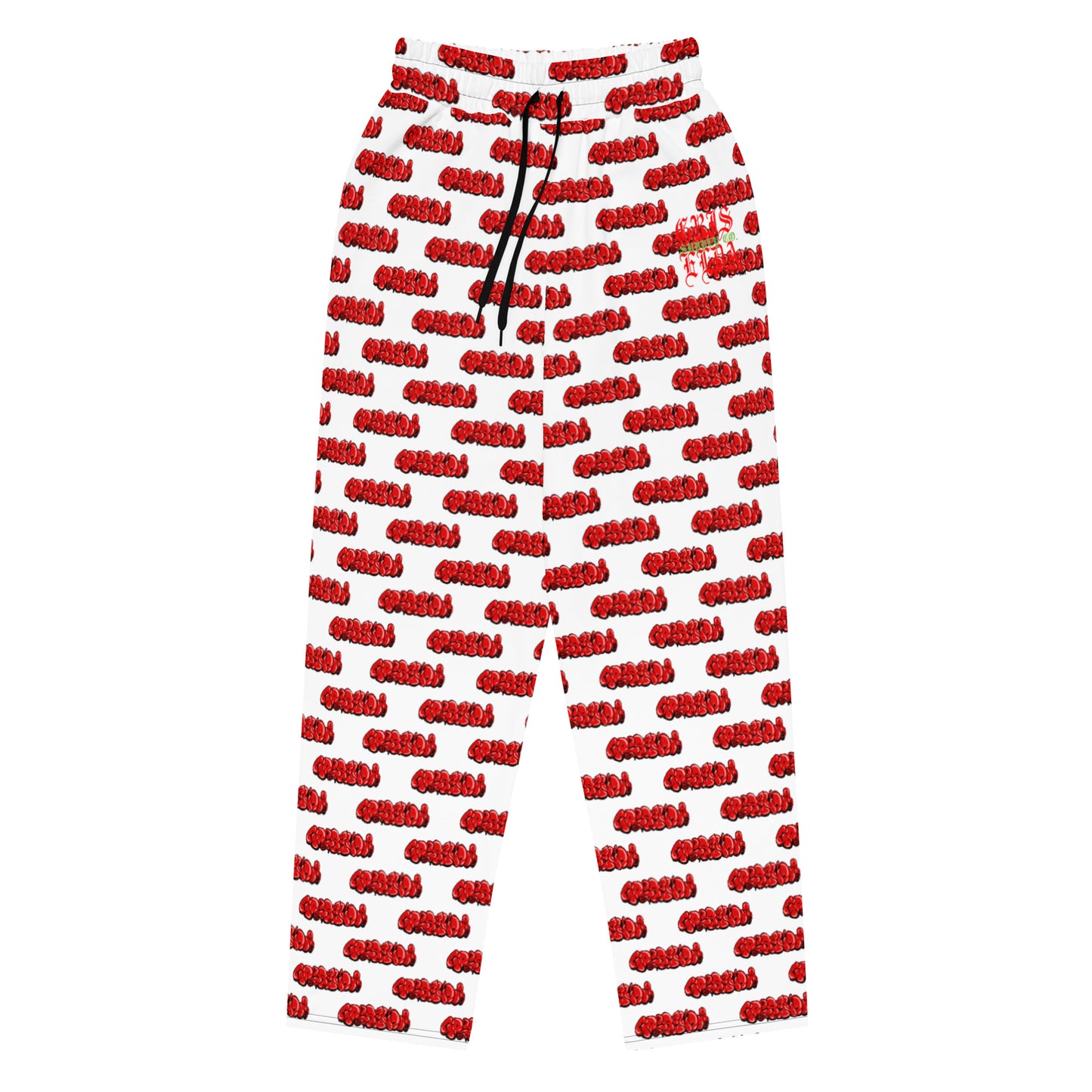 Griselda Graffiti Tag Red W 9.08 GSC Wide-leg joggers