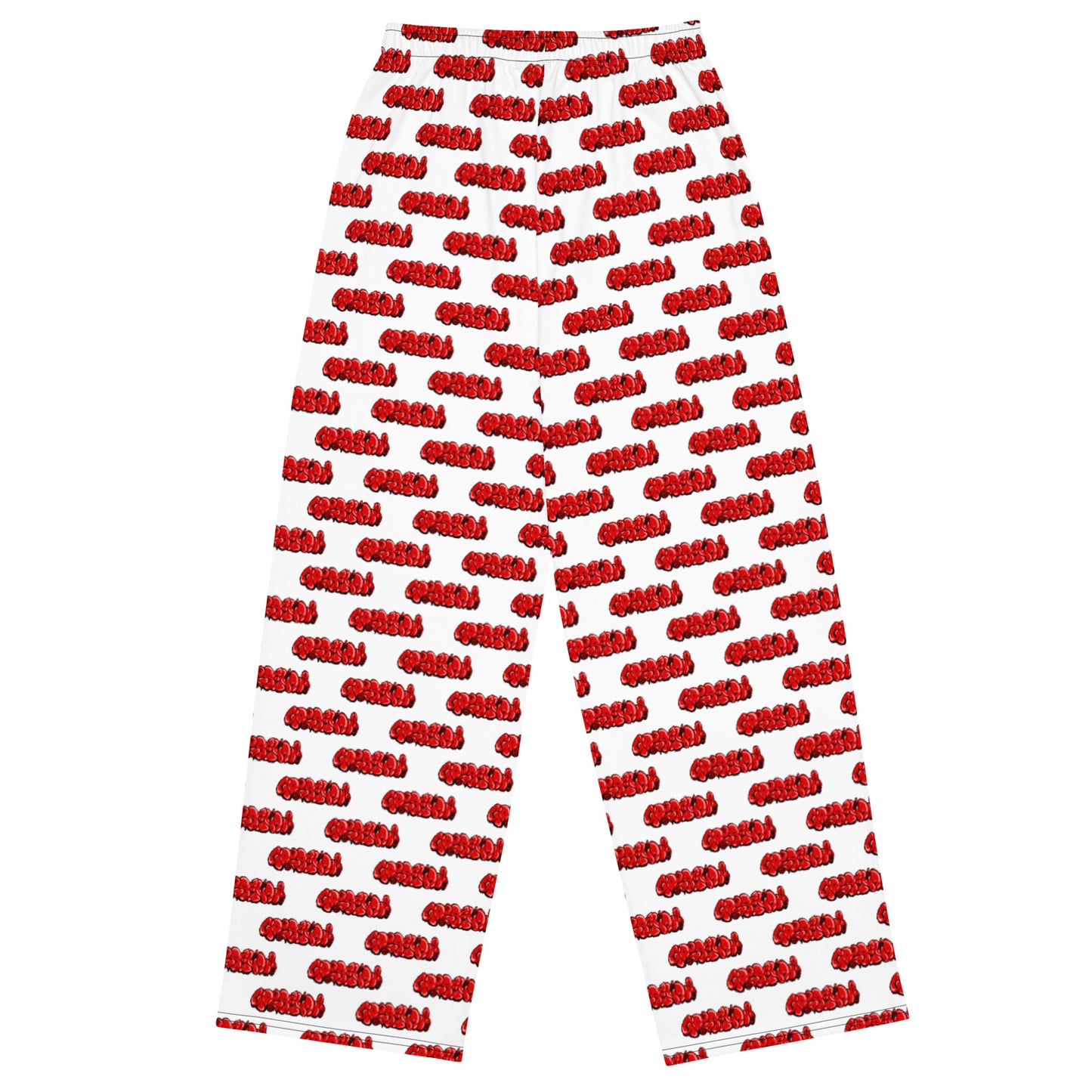 Griselda Graffiti Tag Red GSC W unisex wide-leg pants