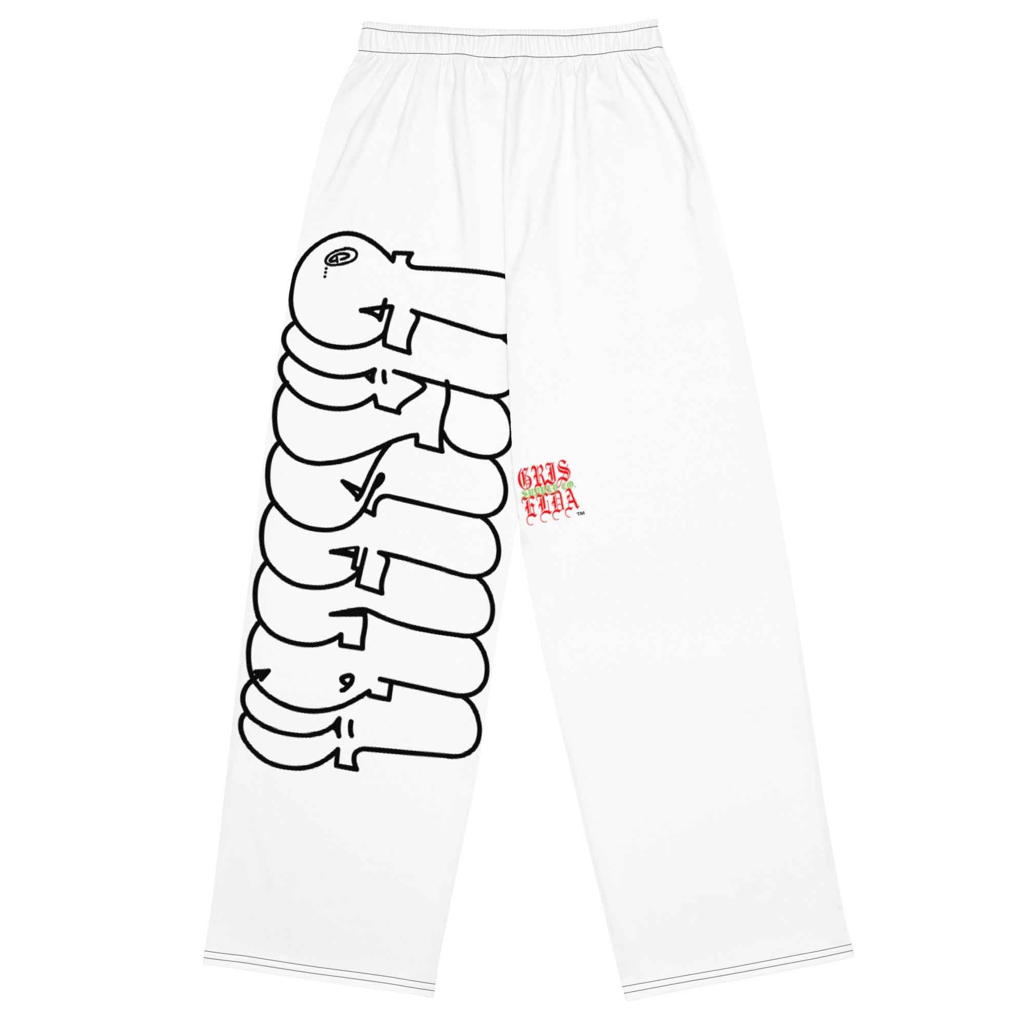 Griselda Graffiti Tag II GSC W unisex wide-leg pants