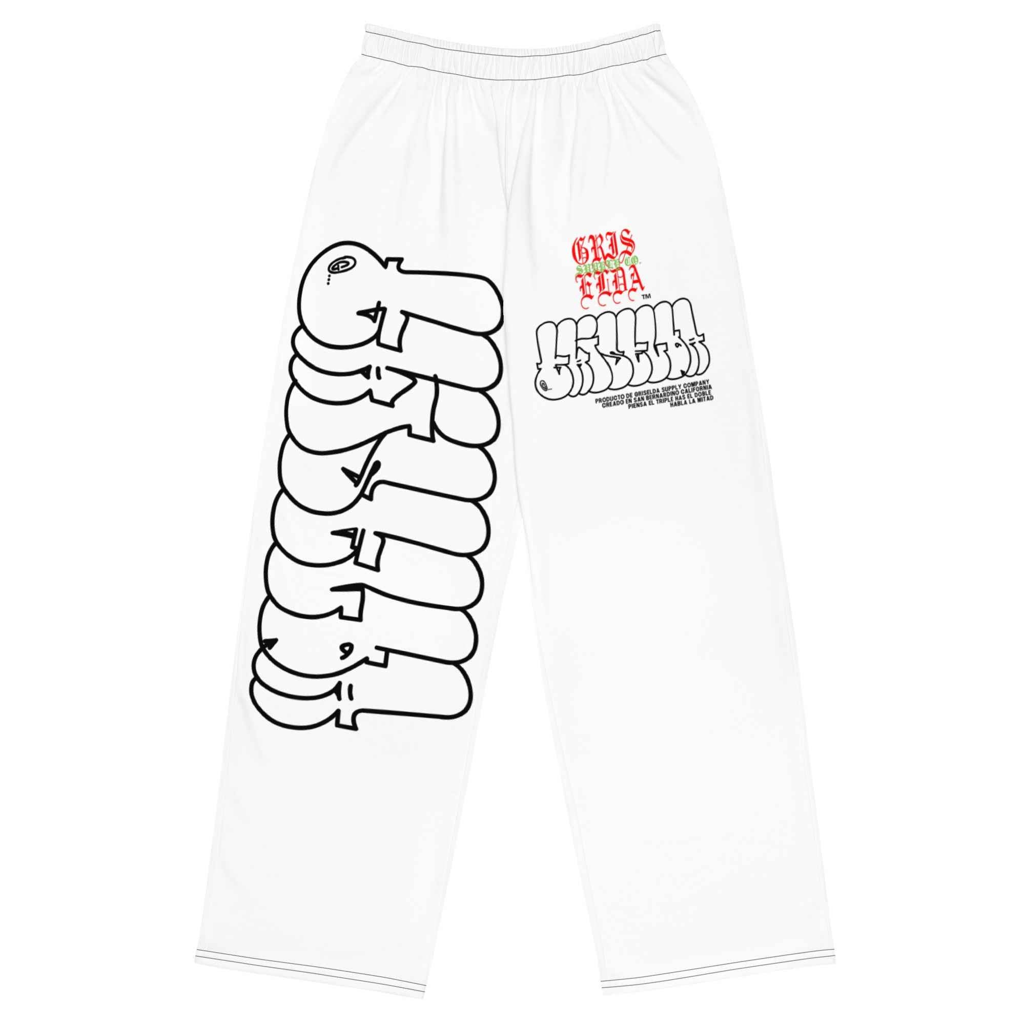 Griselda Graffiti Tag II GSC W unisex wide-leg pants