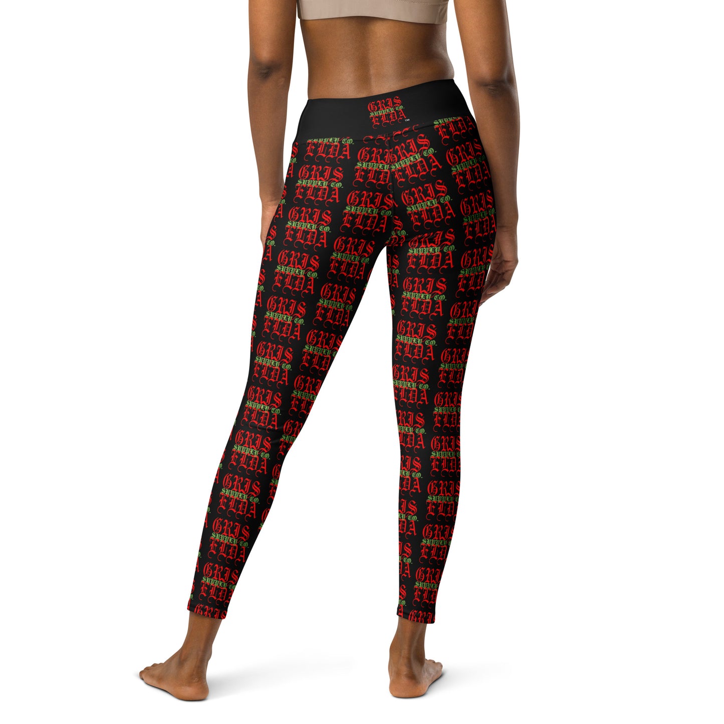 All Over Classic Logo GSC B Yoga Leggings