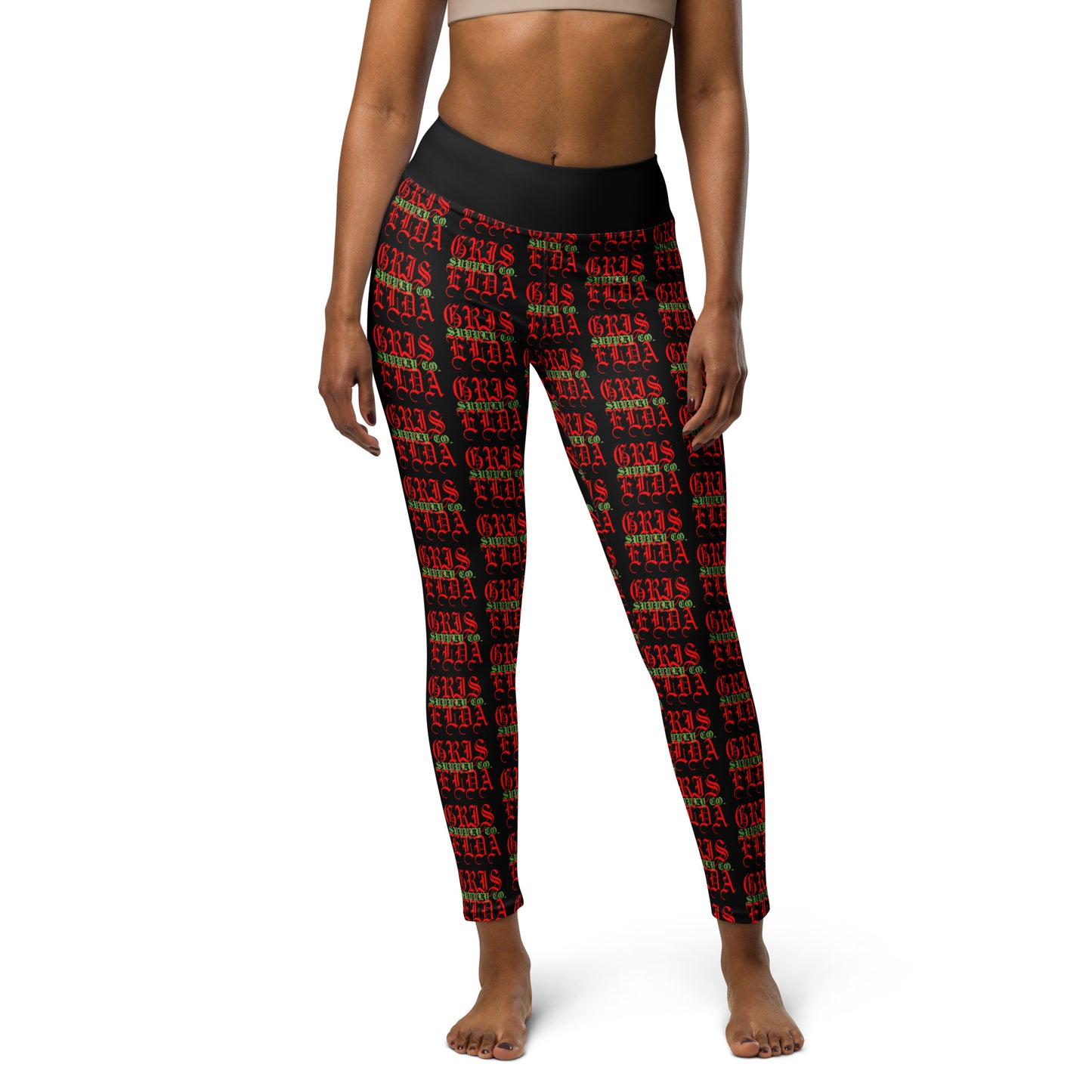 All Over Classic Logo GSC B Yoga Leggings