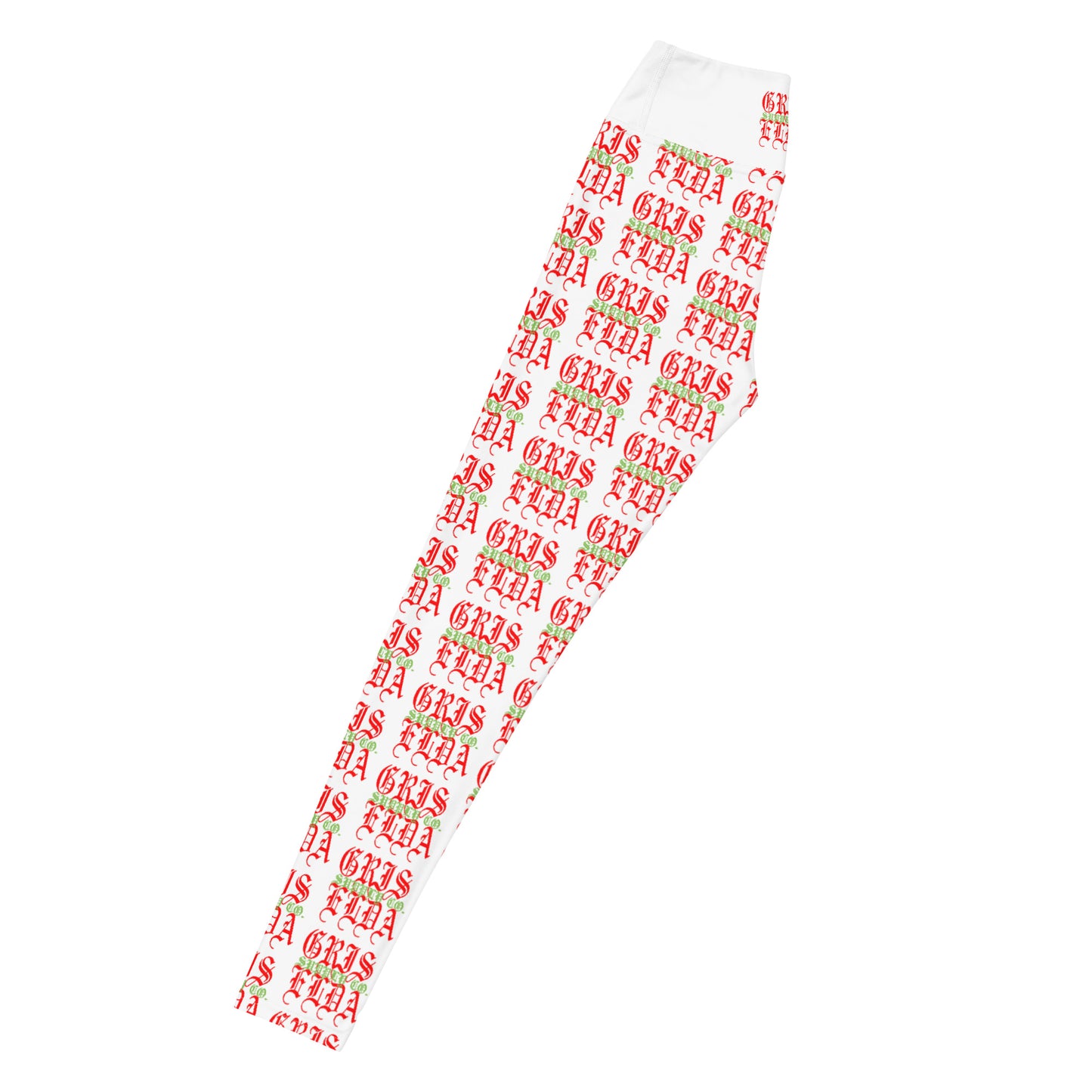 All Over Classic Logo GSC W premium Yoga Leggings