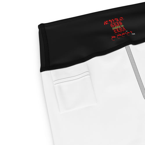 Leggings de Yoga GSC estilo a mano con logo clásico GSC