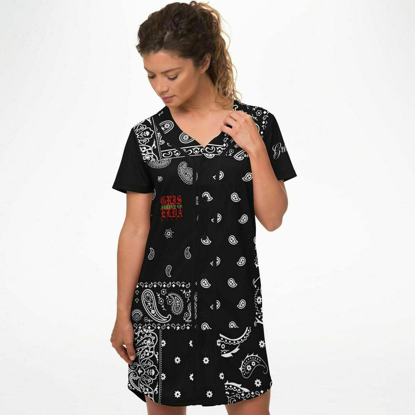 La Bandana GSC Baseball Jersey Dress