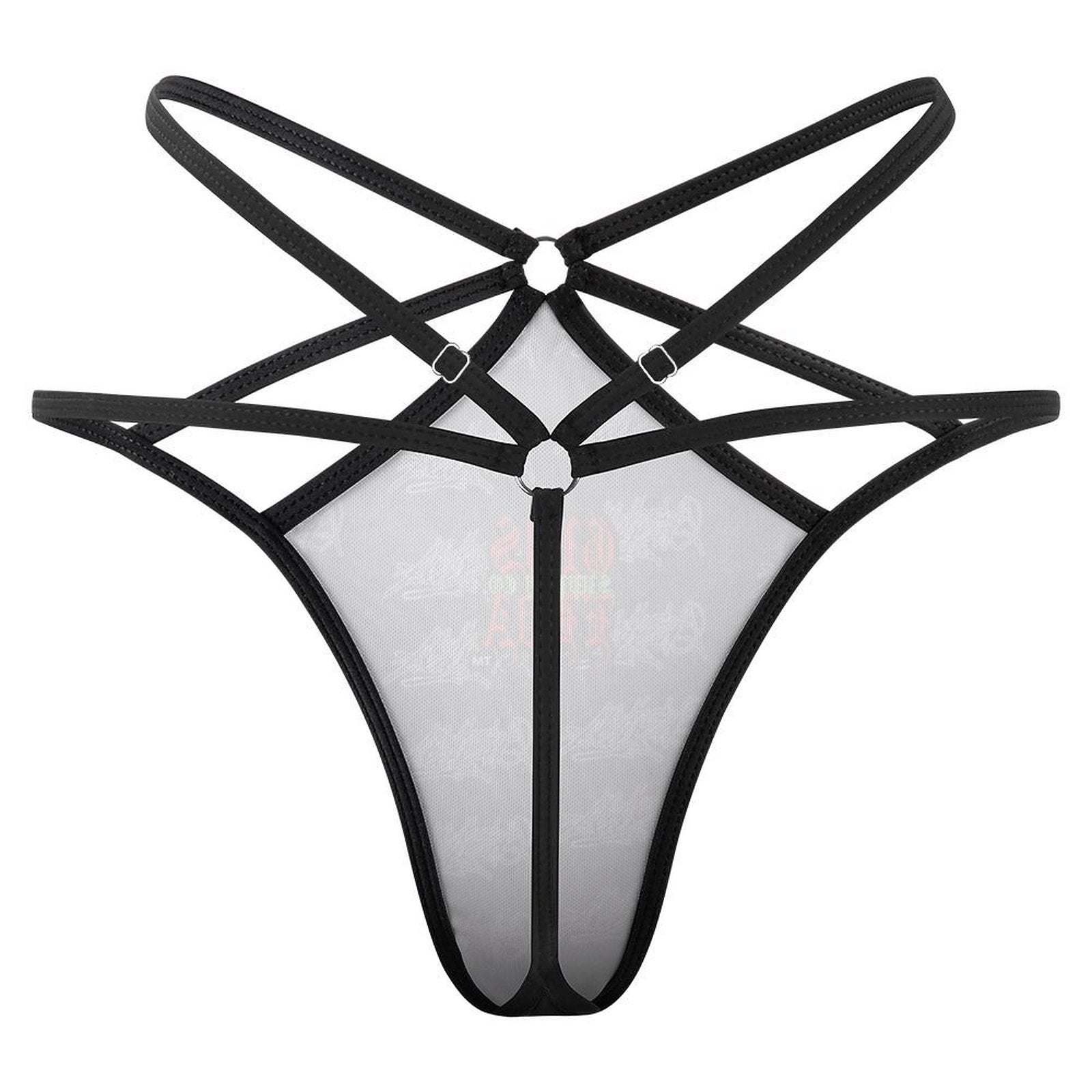 GSC Tag GSC Black G String Thong