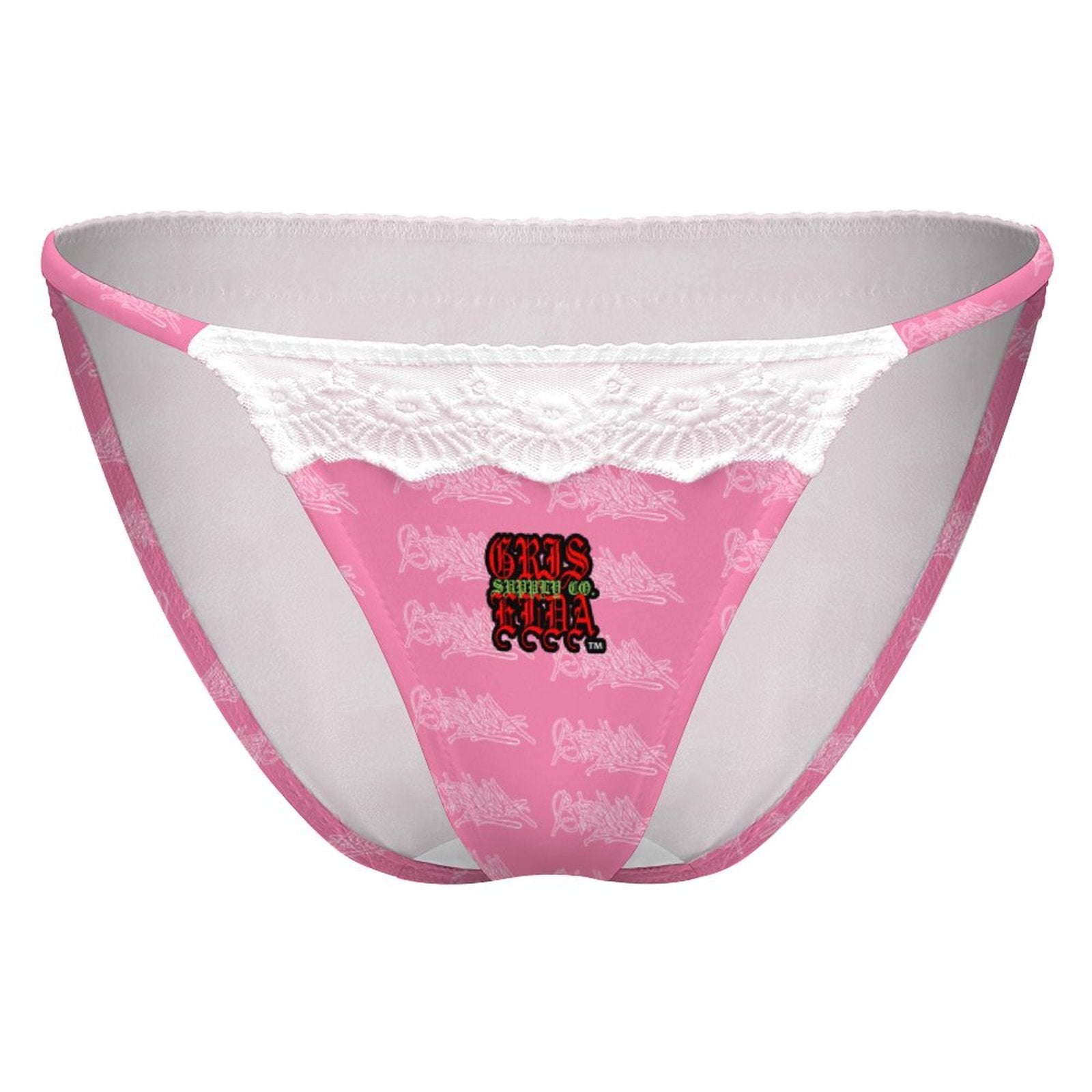 GSC Pink Tag Lace Thong