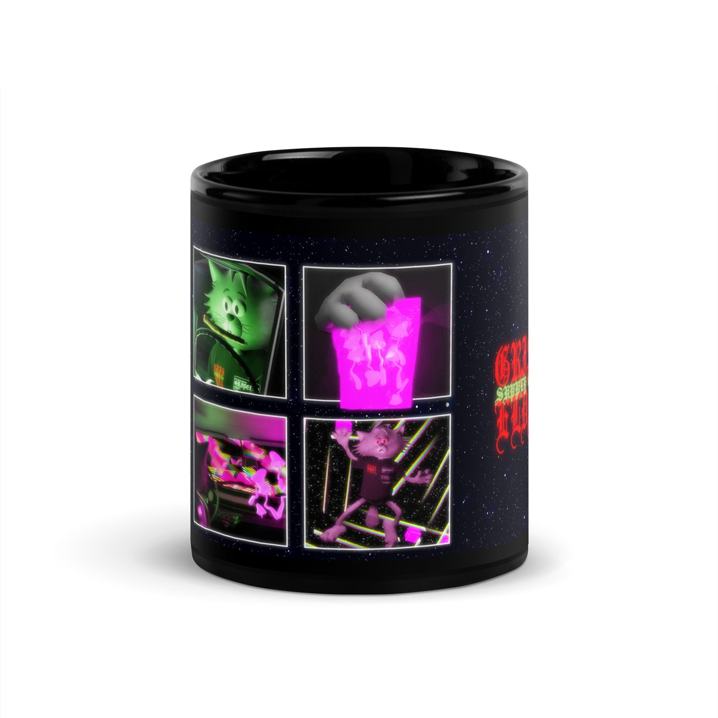 GSC COMICSTRIP 1 GSC Black Glossy Mug