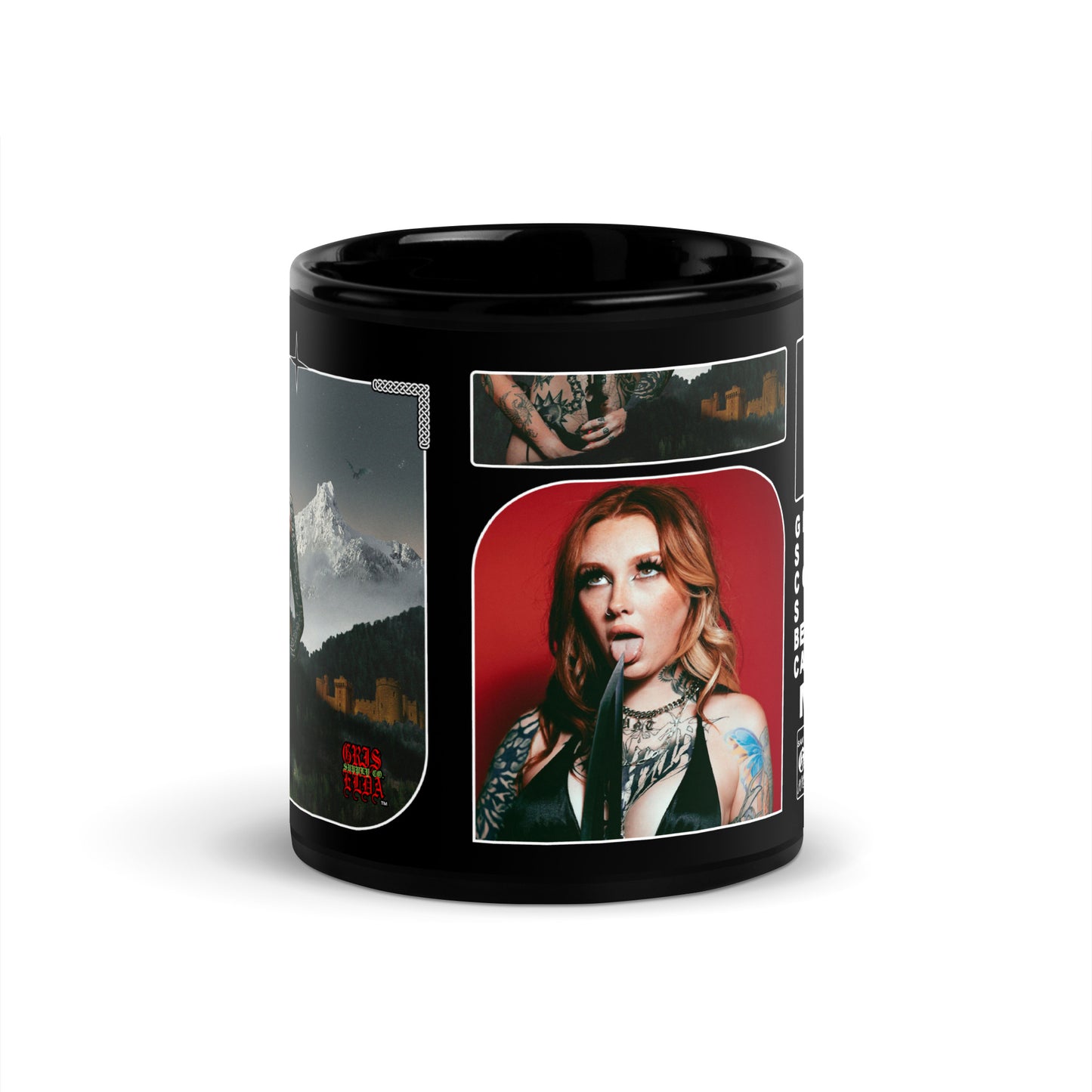 Macy X GSC Giantess GSC Black Glossy Mug