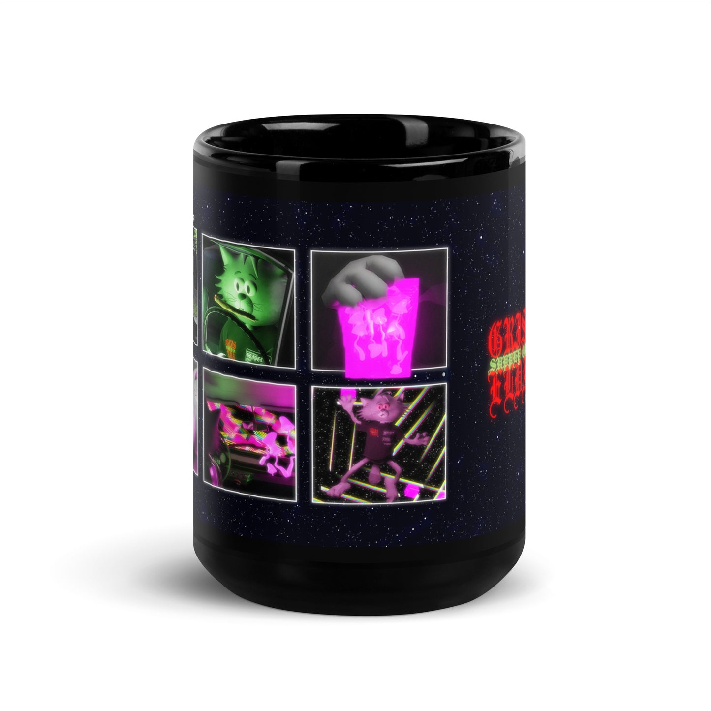 GSC COMICSTRIP 1 GSC Black Glossy Mug