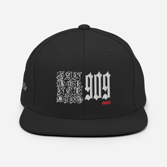 San Bernardino 909 Embroidered GSC Snapback Hat