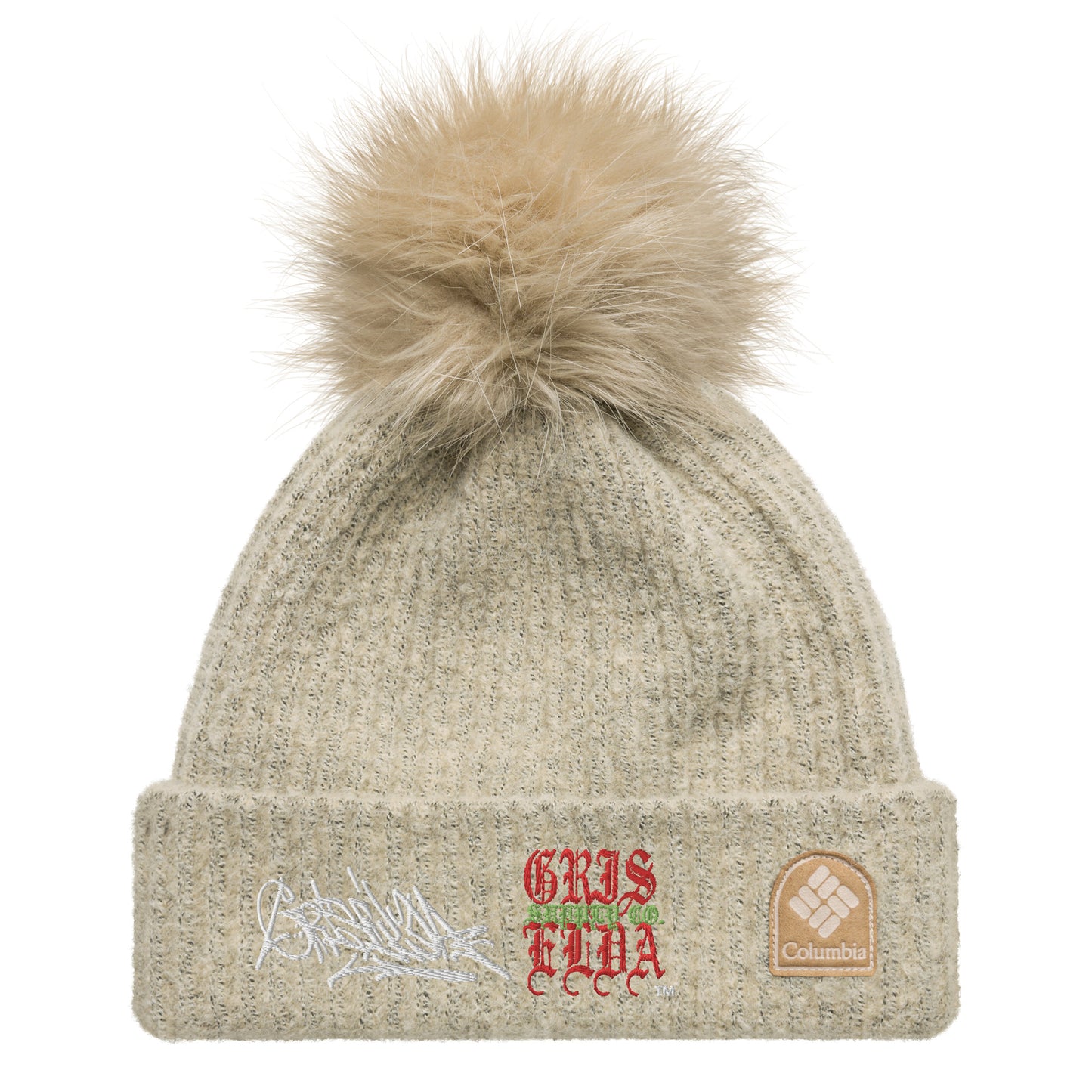 Classic Logo GSC Premium Columbia pom-pom beanie