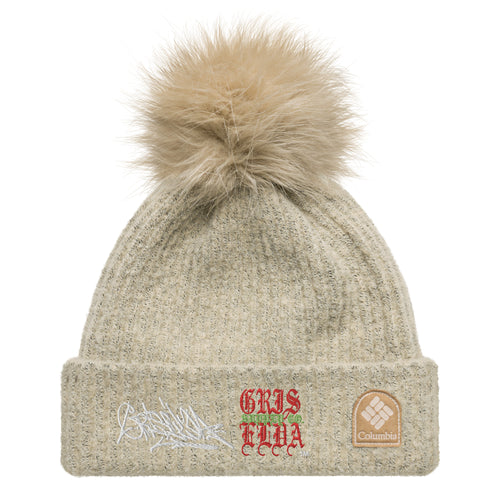 Gorro de pom-pom premium Columbia con logo clásico GSC