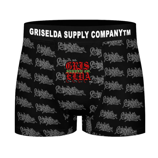 Griselda Tag Handstyle GSC B Silk Men Cooling Boxer Briefs