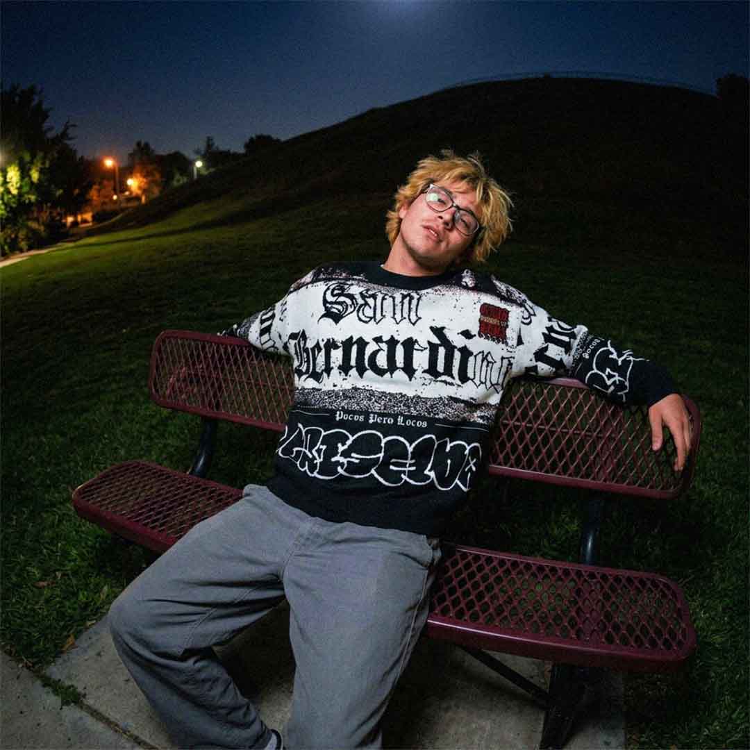 San Bernardino PPL Days GSC Relaxed fit knitted crew neck sweater