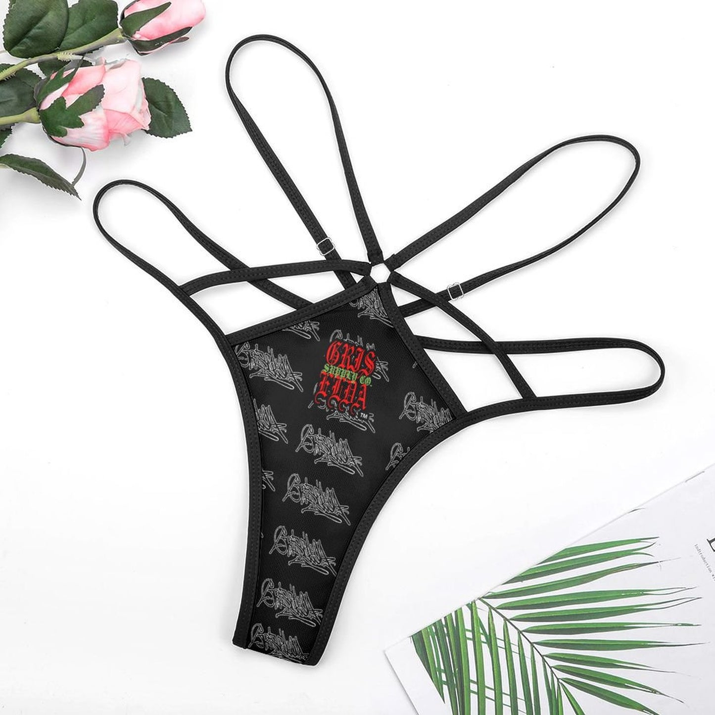 Griselda Tag Handstyle GSC B Women's G String Thong