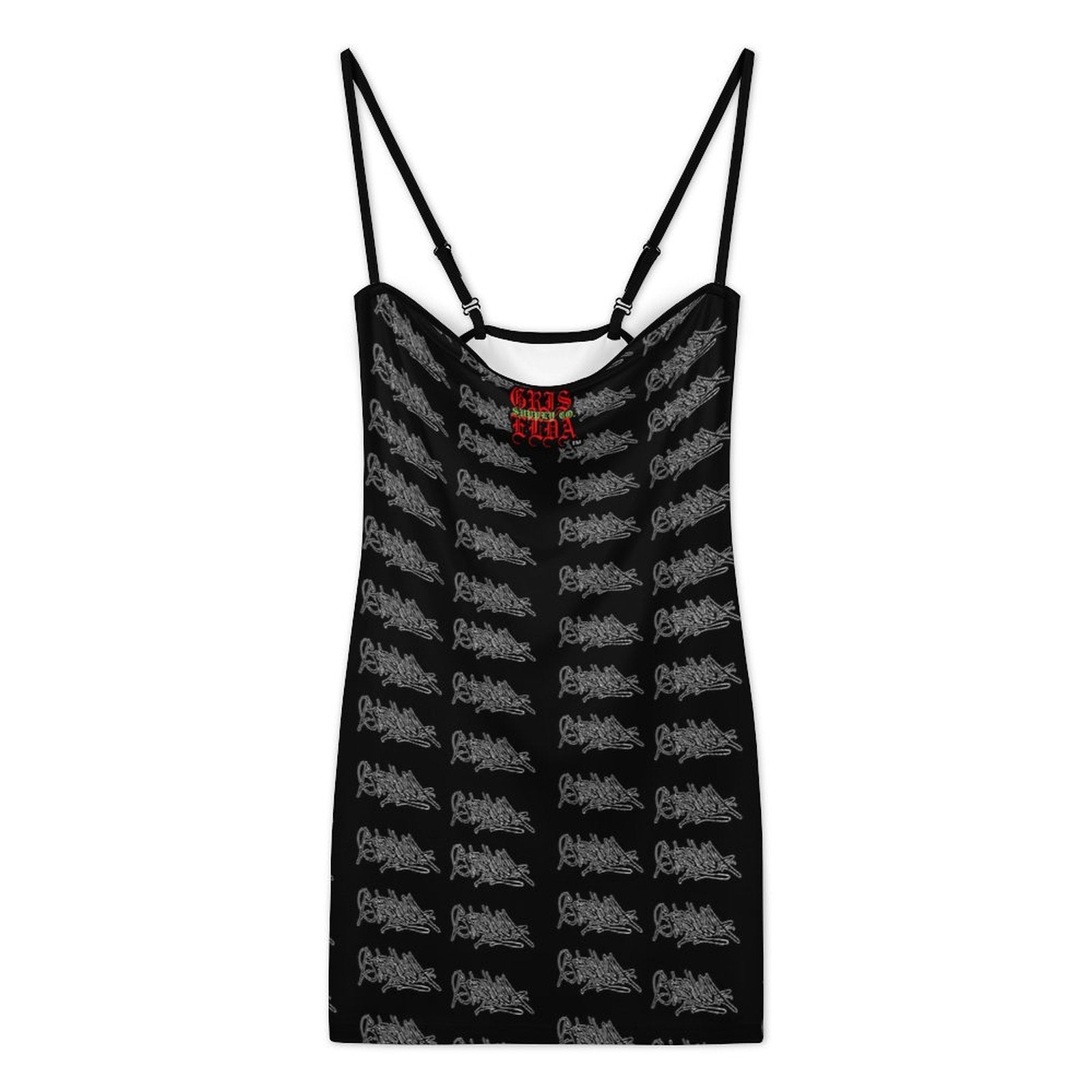 GSC Griselda Tag GSC Slim Fit Spaghetti Strap Dress