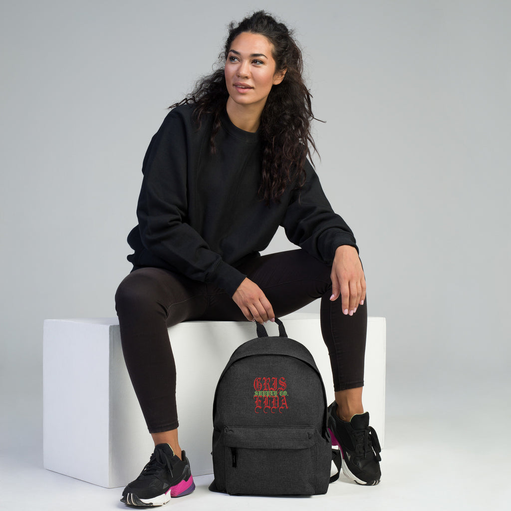 Mochila Minimalista GSC Bordada con Logo Clásico