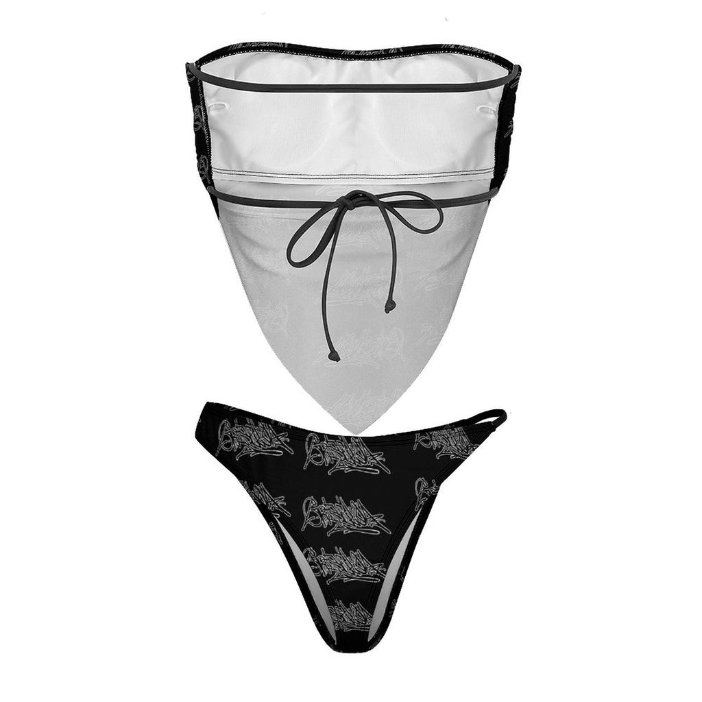 GSC Griselda Tag GSC Chic Strapless Bandana Style Bikini