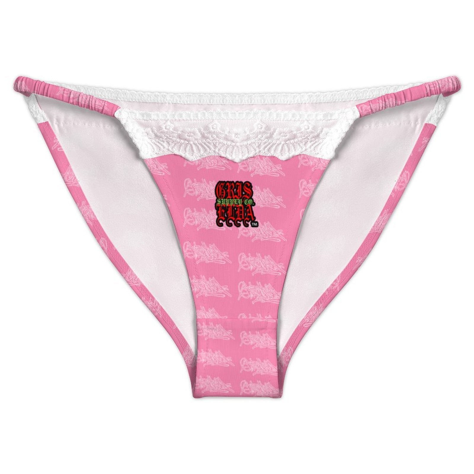 GSC Pink Tag Lace Thong