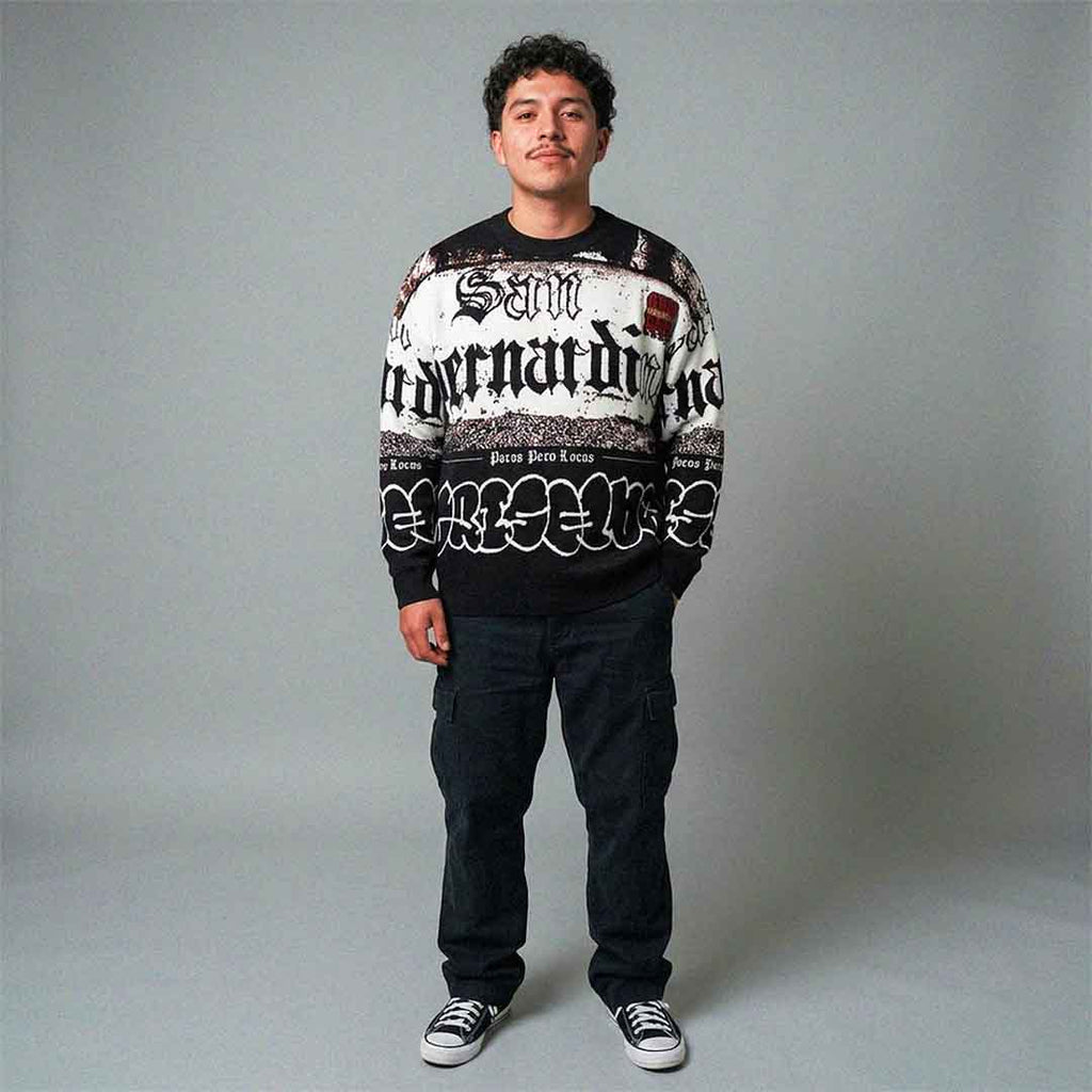 San Bernardino PPL Days GSC Relaxed fit knitted crew neck sweater