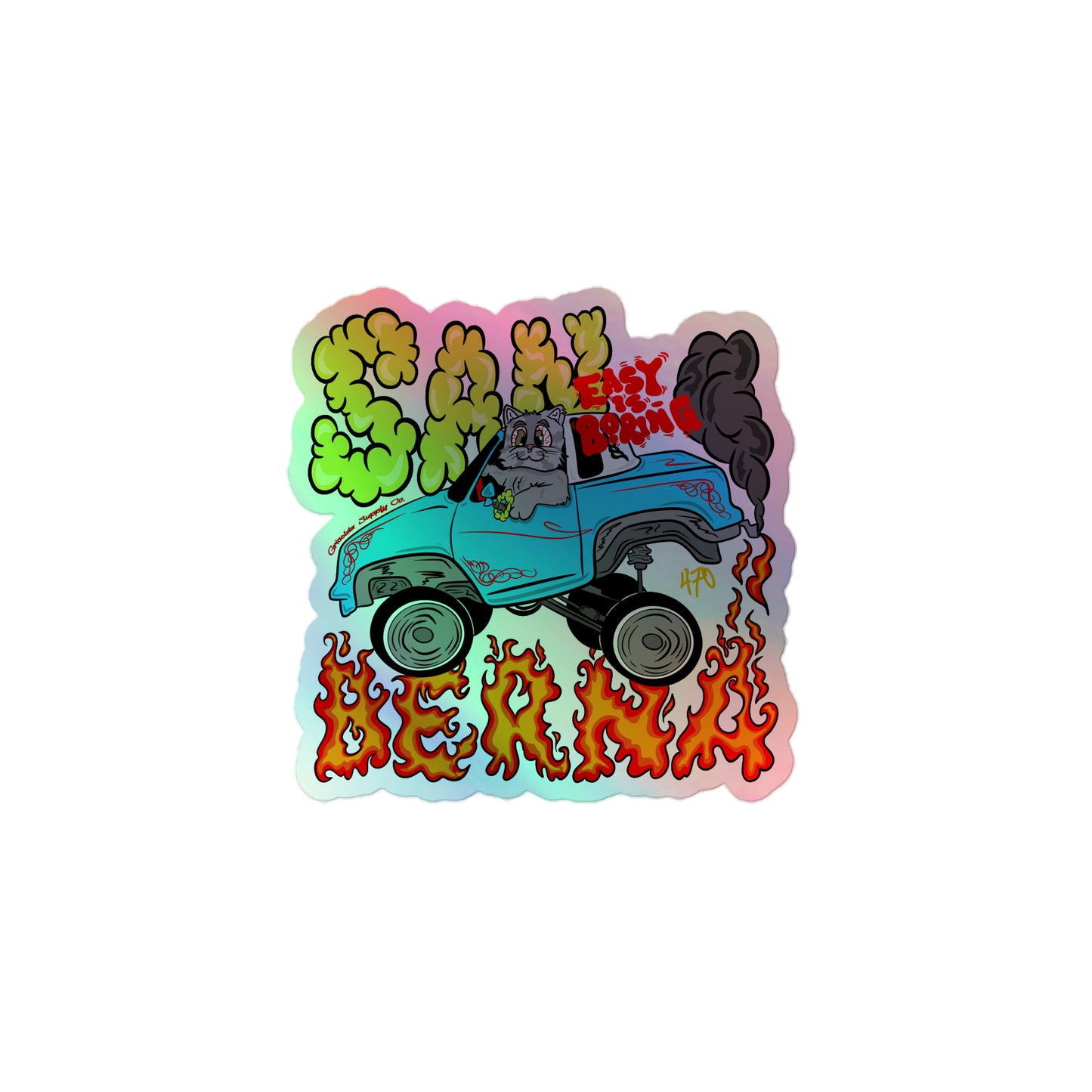 San Berna GSC Holographic stickers