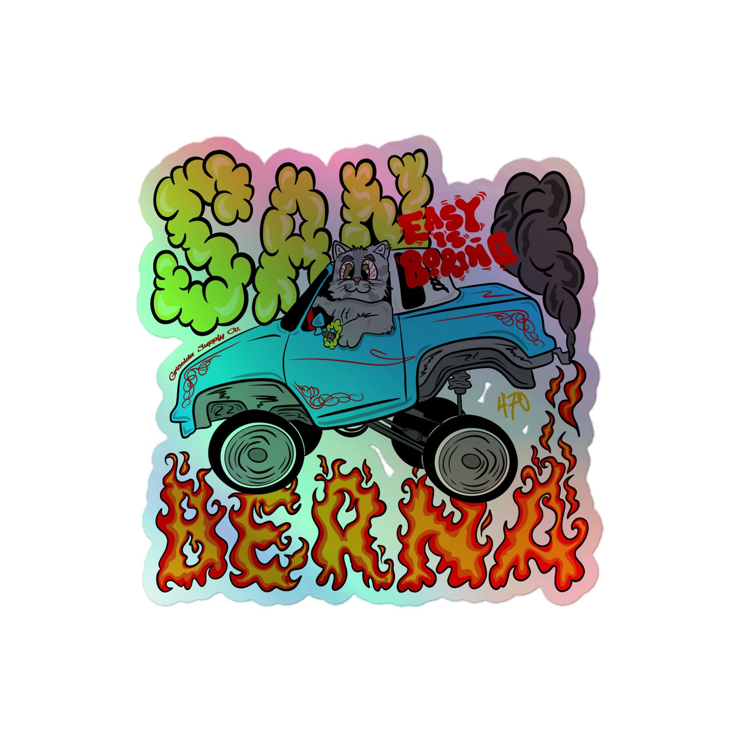 San Berna GSC Holographic stickers