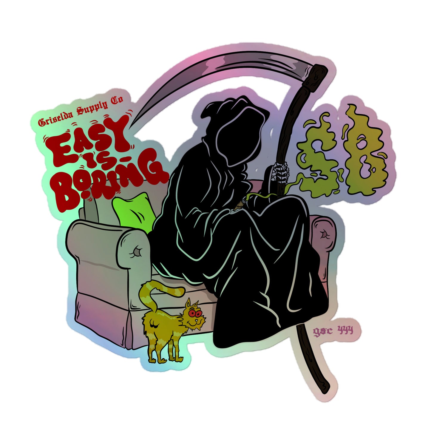 EIB GRIM GSC Holographic stickers