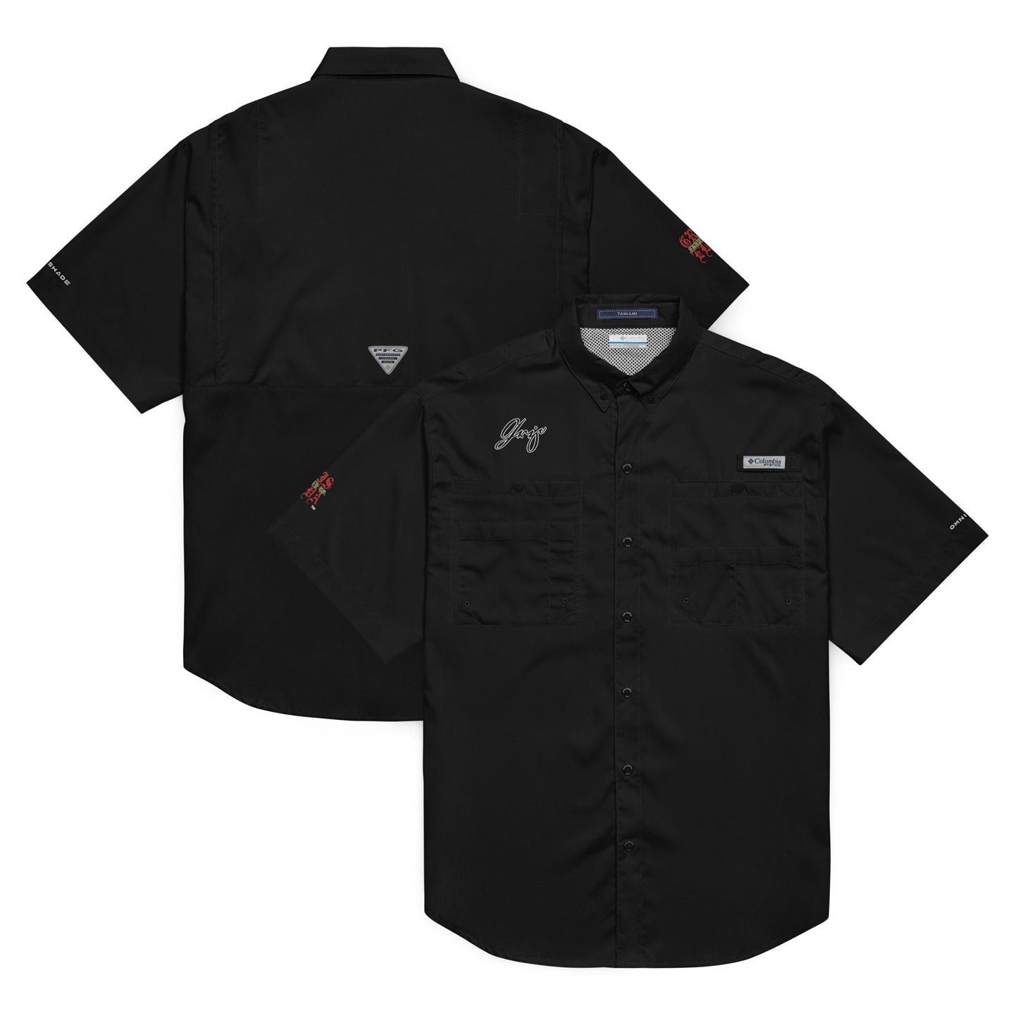 GSC Classic Logo X Columbia short sleeve Premium button shirt