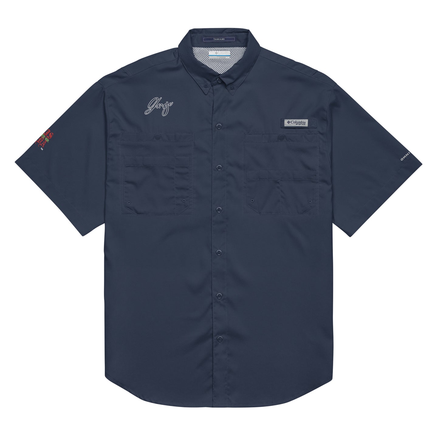 GSC Classic Logo X Columbia short sleeve Premium button shirt